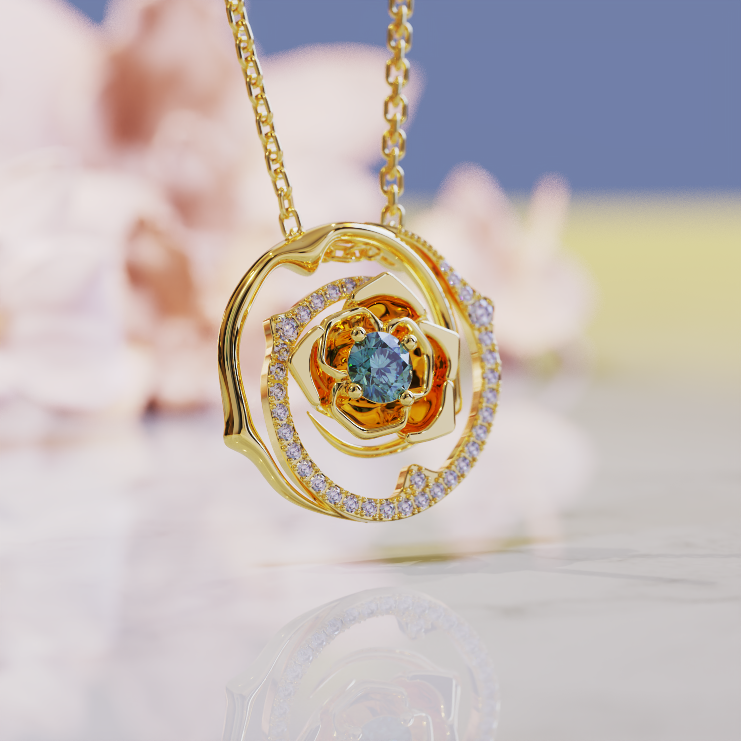 ザハラ アレキサンドライト ネックレス