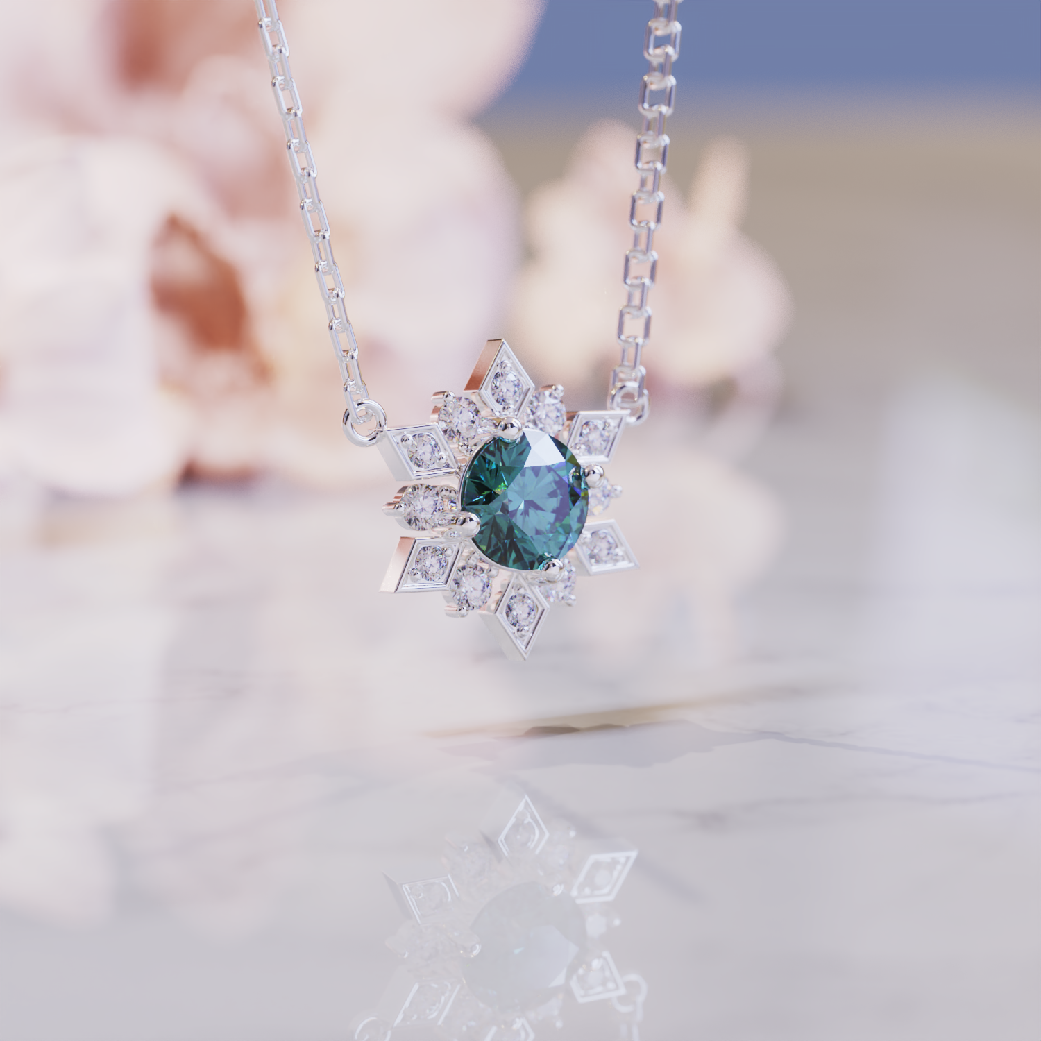 ブリアナ アレキサンドライト ネックレス