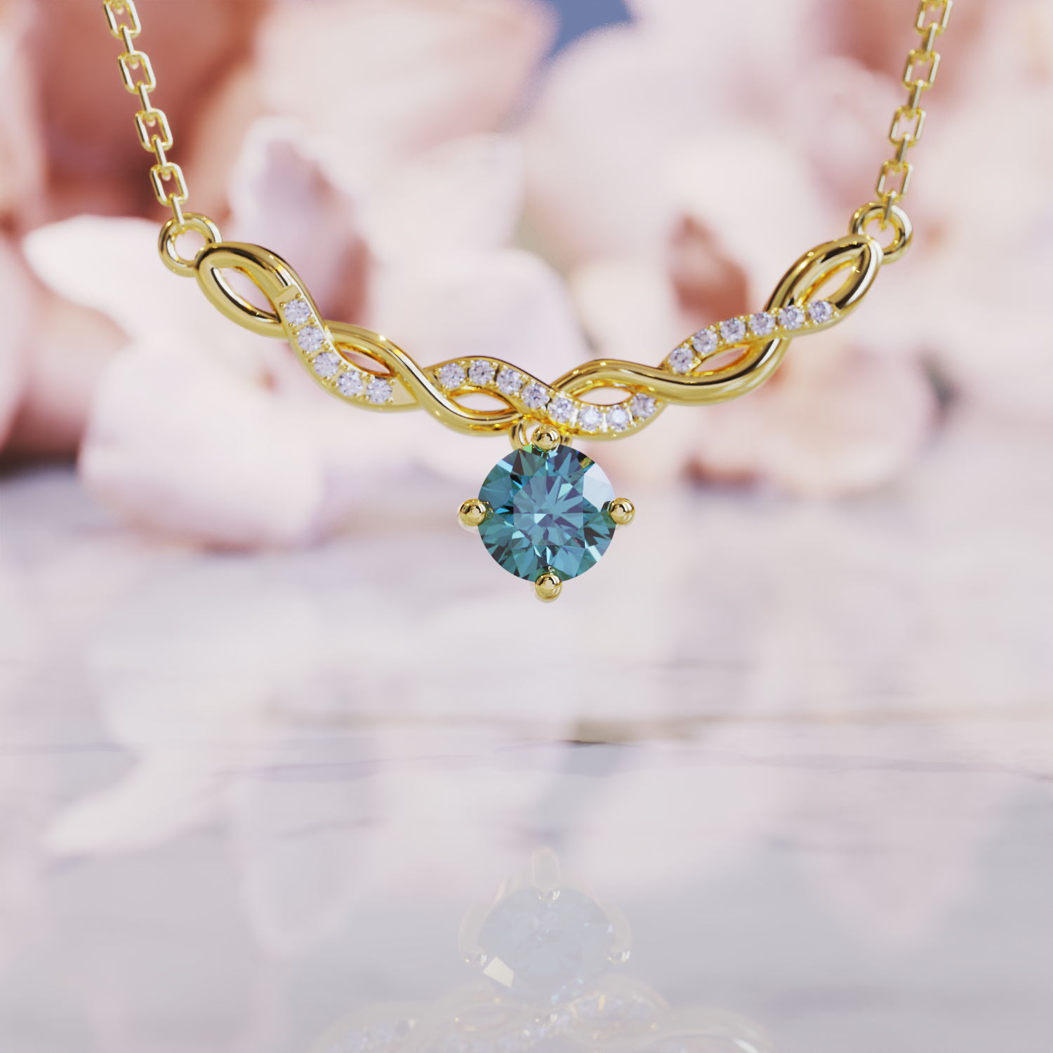 ジェニファー アレキサンドライト ネックレス