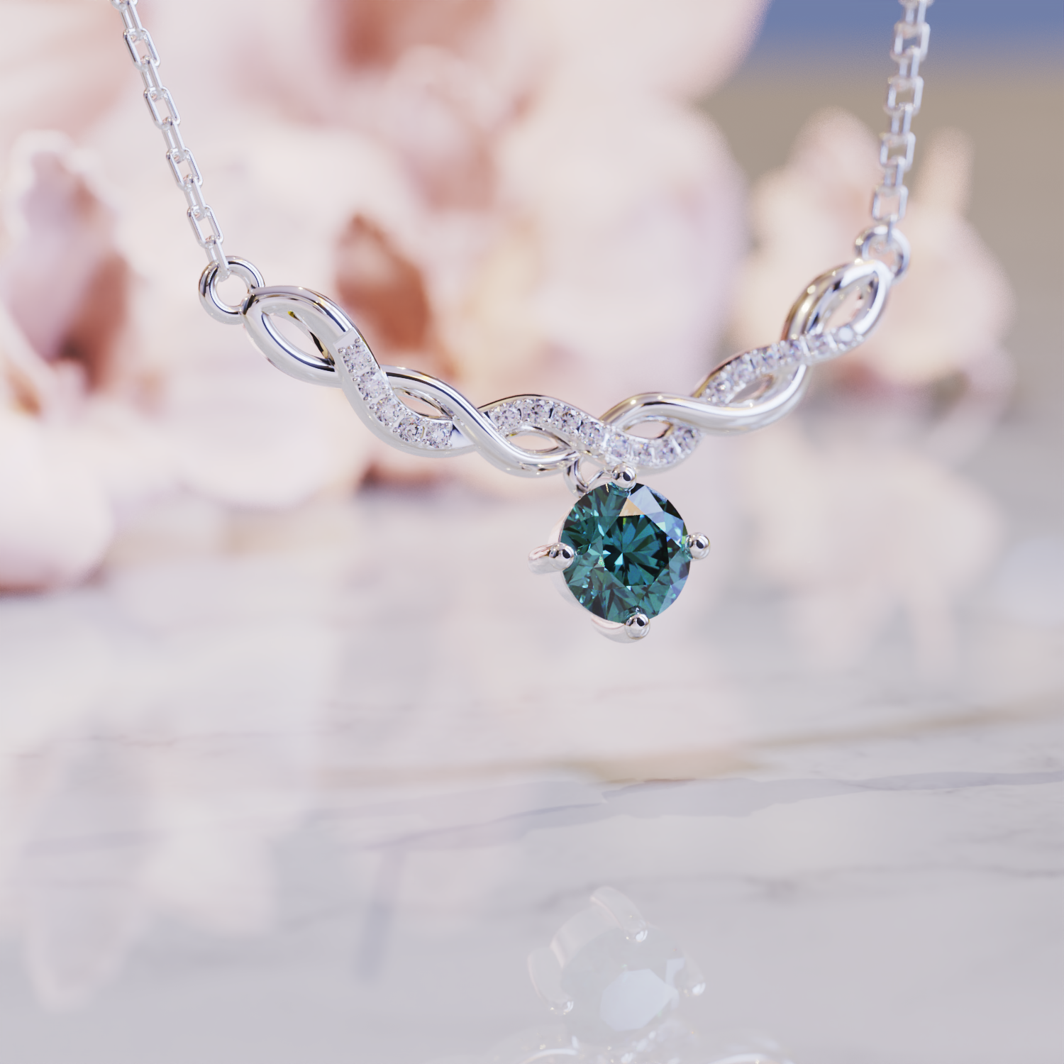 ジェニファー アレキサンドライト ネックレス