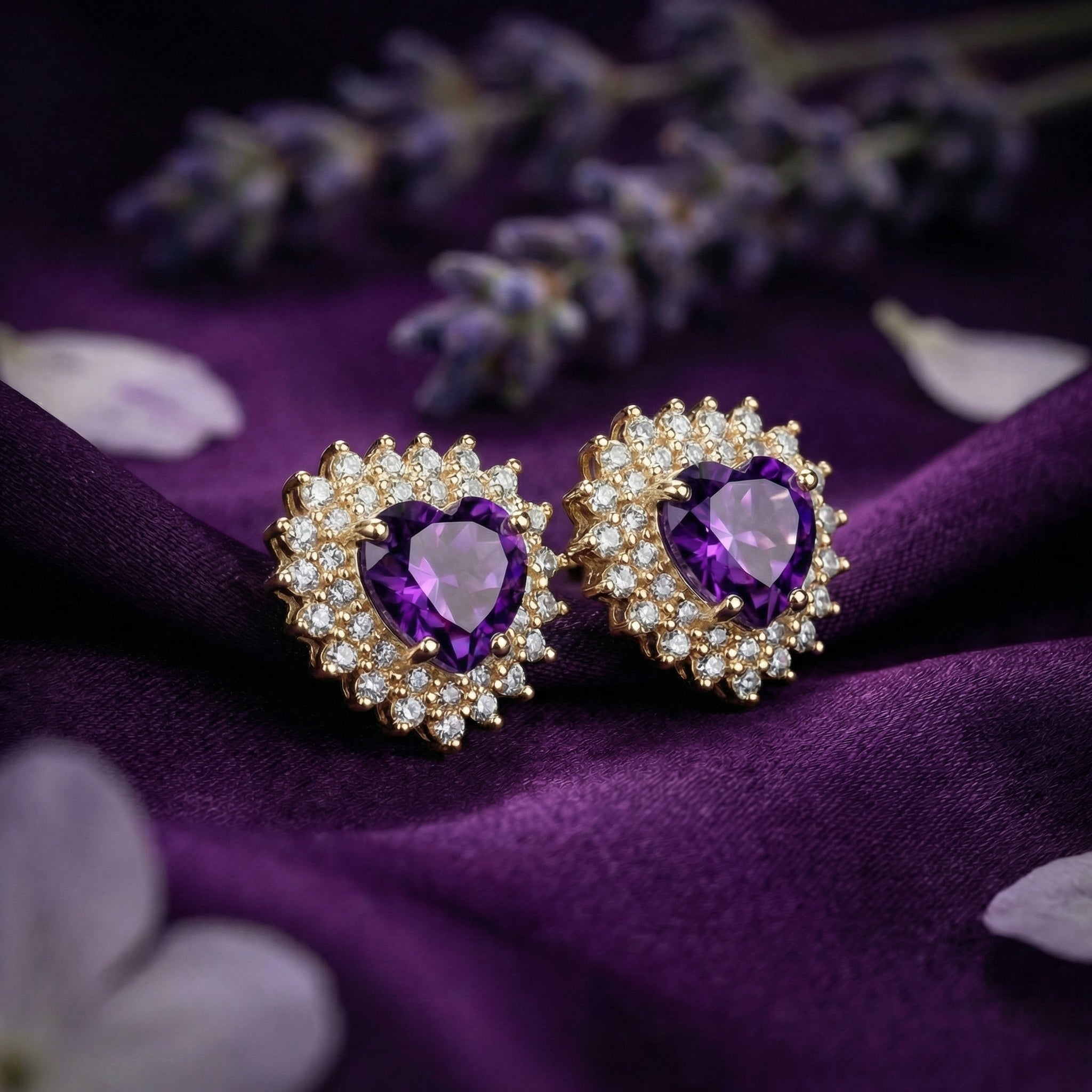 the-amoura-heart-drops-s925-sterling-silver in gold finish
