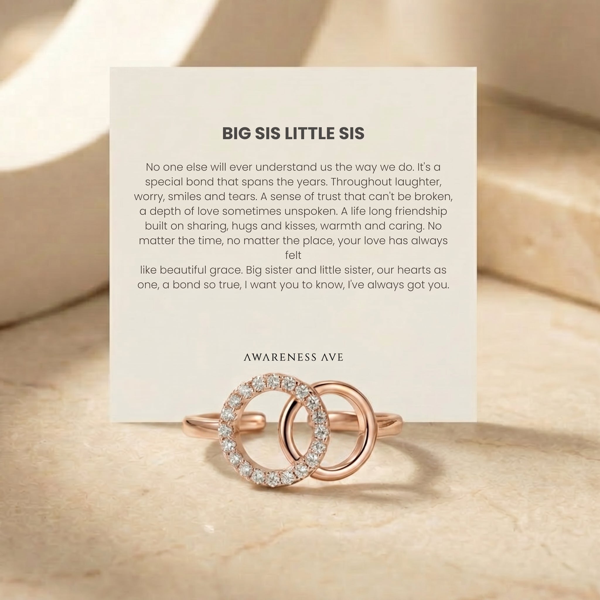 the-boundless-sisterhood-ring in rose gold finish