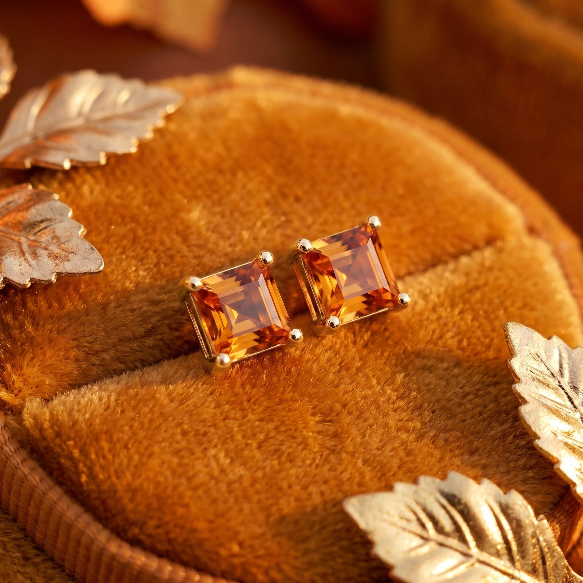 the-calysia-square-18k-rose-gold-vermeil in gold finish
