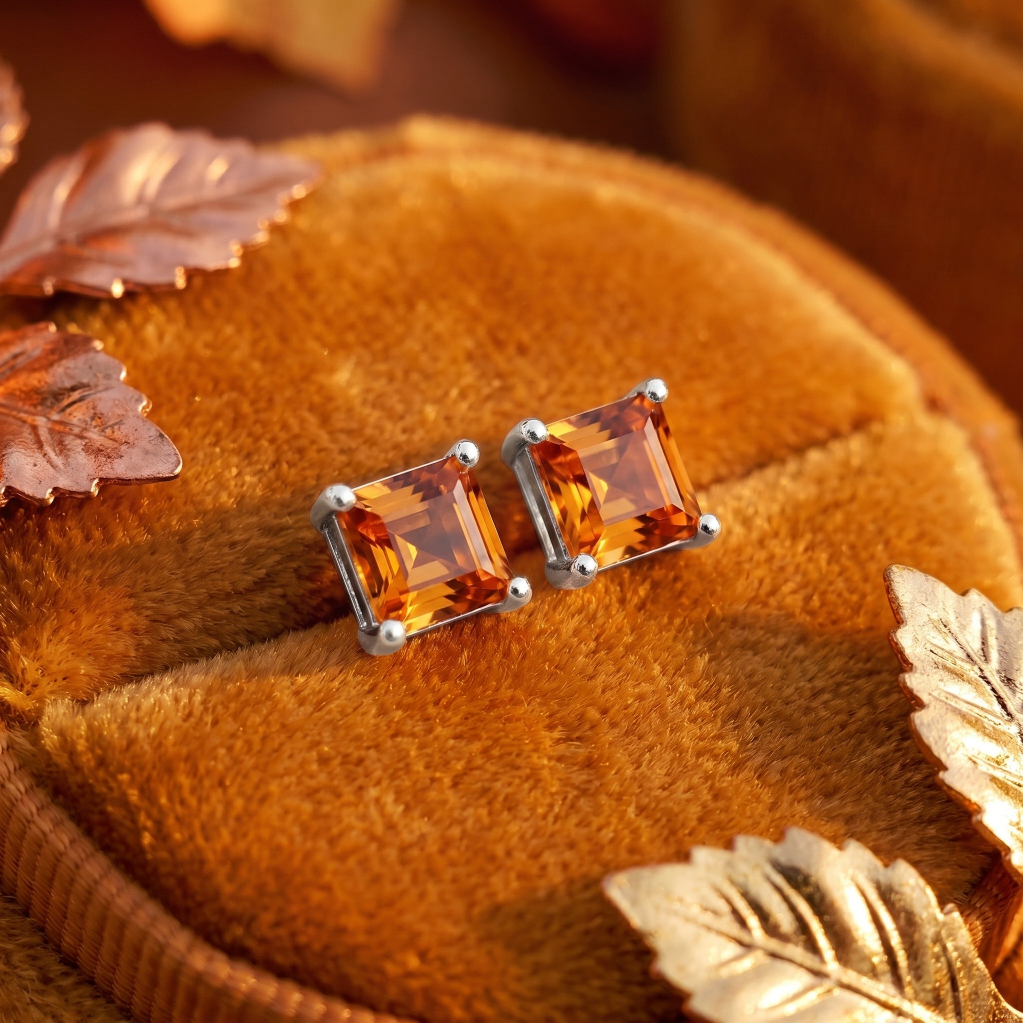 the-calysia-square-18k-rose-gold-vermeil in silver finish