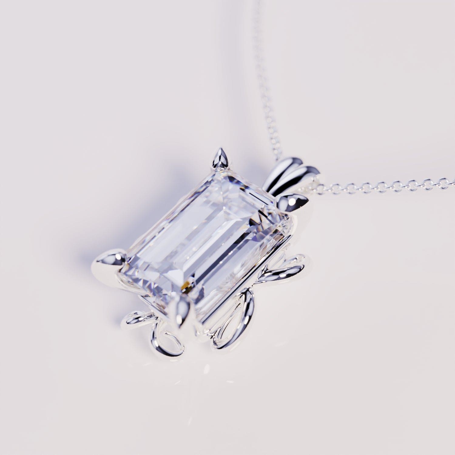 パーソナライズ誕生石ネックレス - S925スターリングシルバー