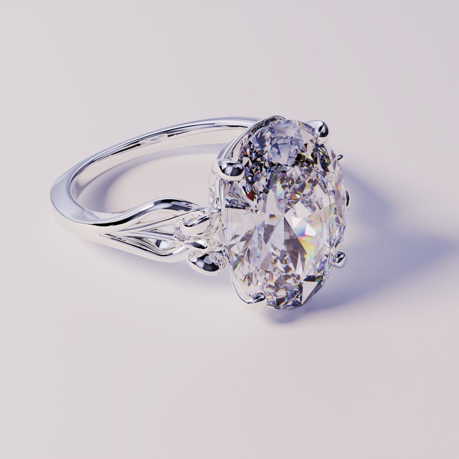 パーソナライズ 2CT 誕生石リング - S925 スターリングシルバー