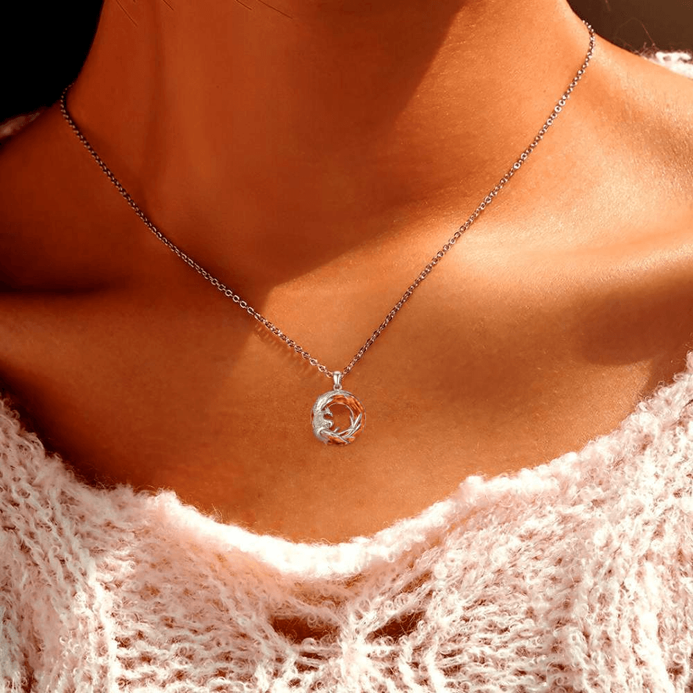 Phoenix Crystal Necklace | 925 Sterling Silver-Awareness Avenue-gift: All,gift: Inspirational,gift: Unspecified,necklace: All,necklace: Inspirational,necklace: Unspecified
