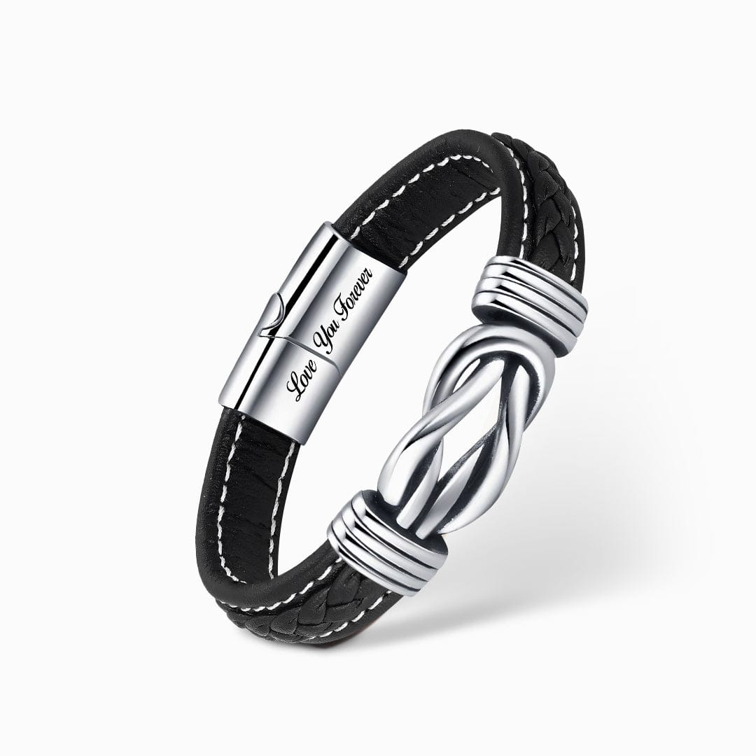 お孫さんへ | 永遠に繋がる | レザーブレスレット