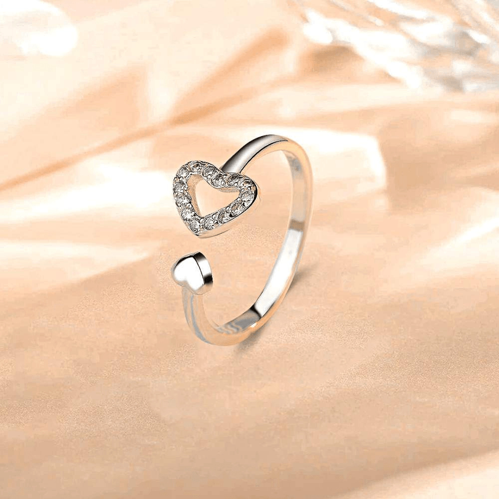 Grandmother & Granddaughter | 925 Sterling Silver Forever Ring-Awareness Avenue-gift: All,gift: Granddaughter,Ring,ring: All,ring: Granddaughter,ring: Grandmother