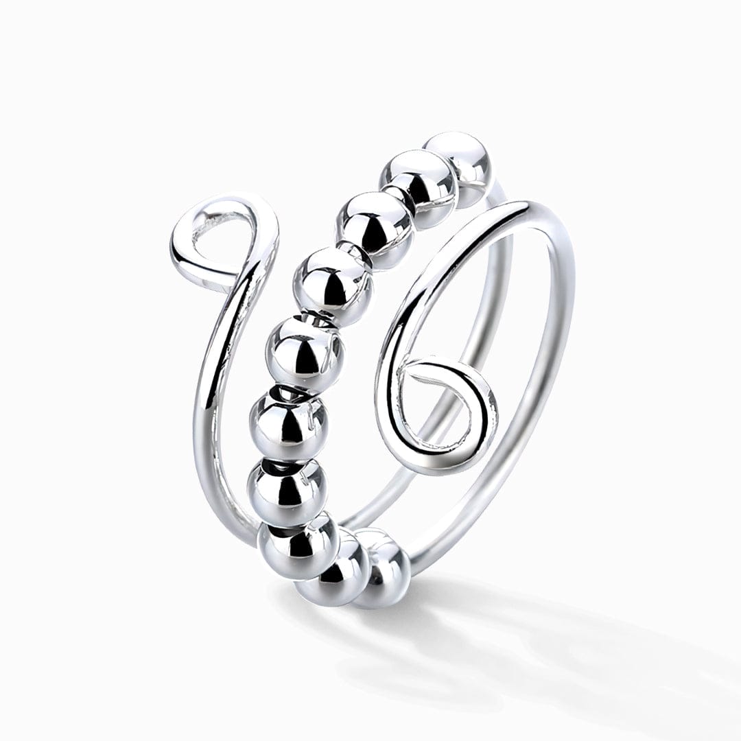 愛しい娘へ | 不安を解消 | S925 フィジェットリング