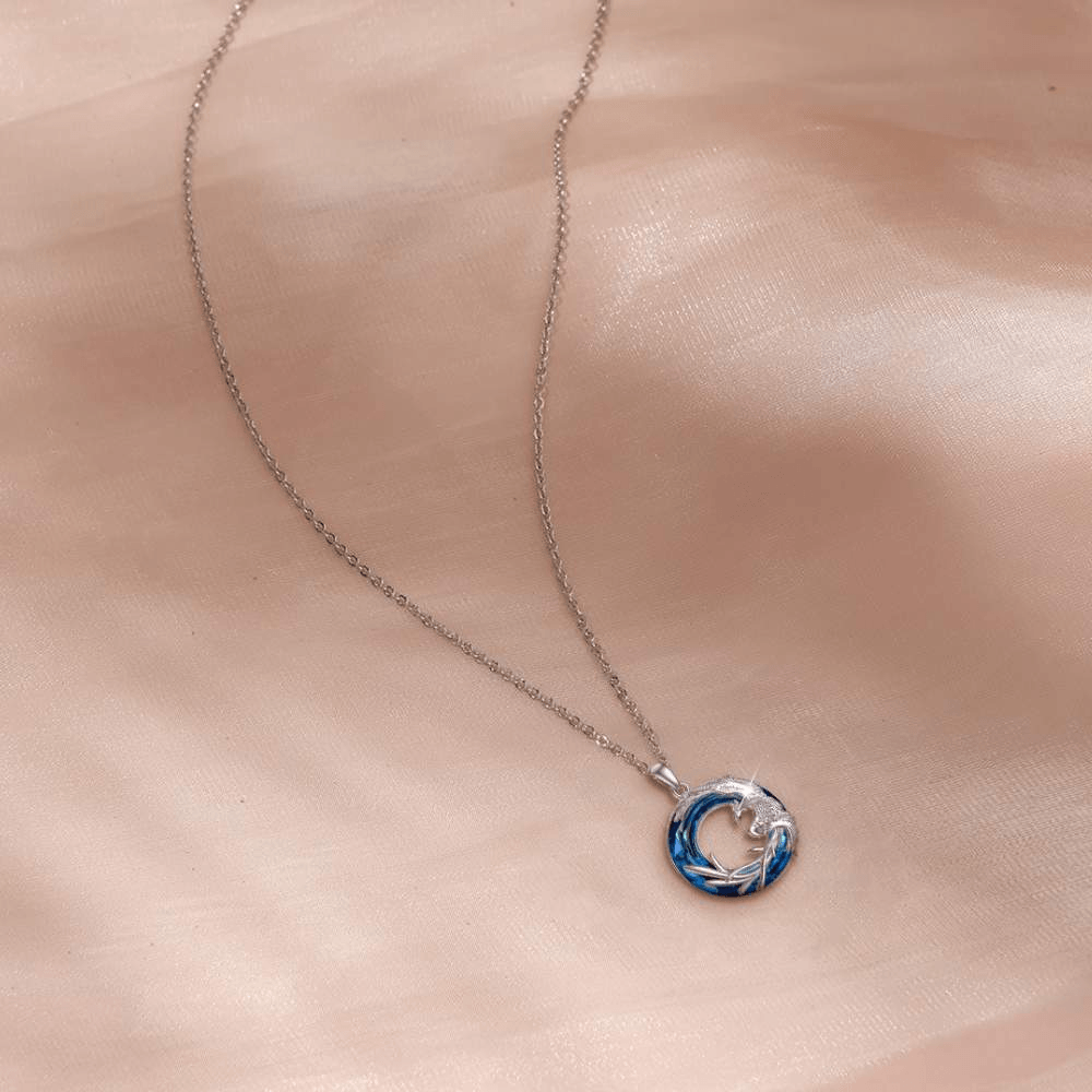 Phoenix Crystal Necklace | 925 Sterling Silver-Awareness Avenue-gift: All,gift: Inspirational,gift: Unspecified,necklace: All,necklace: Inspirational,necklace: Unspecified