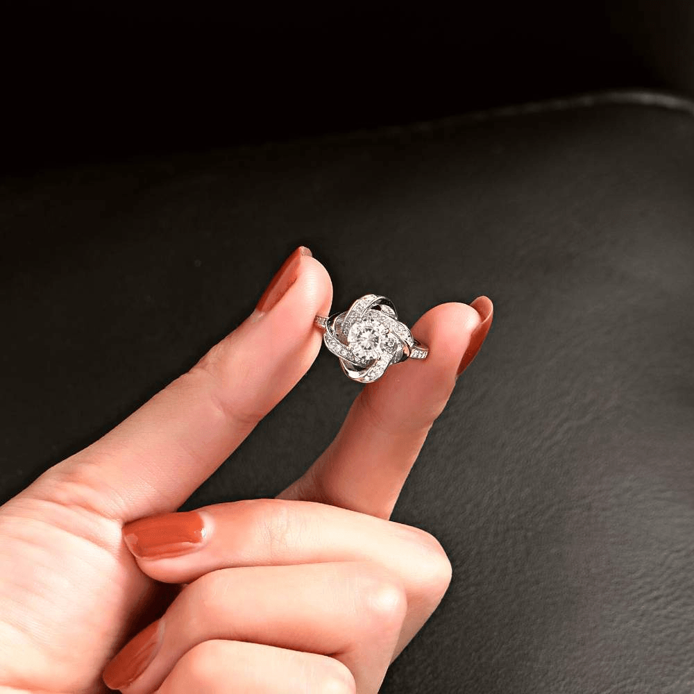 Daughter | I Held You First | Love Knot Ring-Awareness Avenue-gift: All,gift: Daughter,ring: All,ring: Daughter