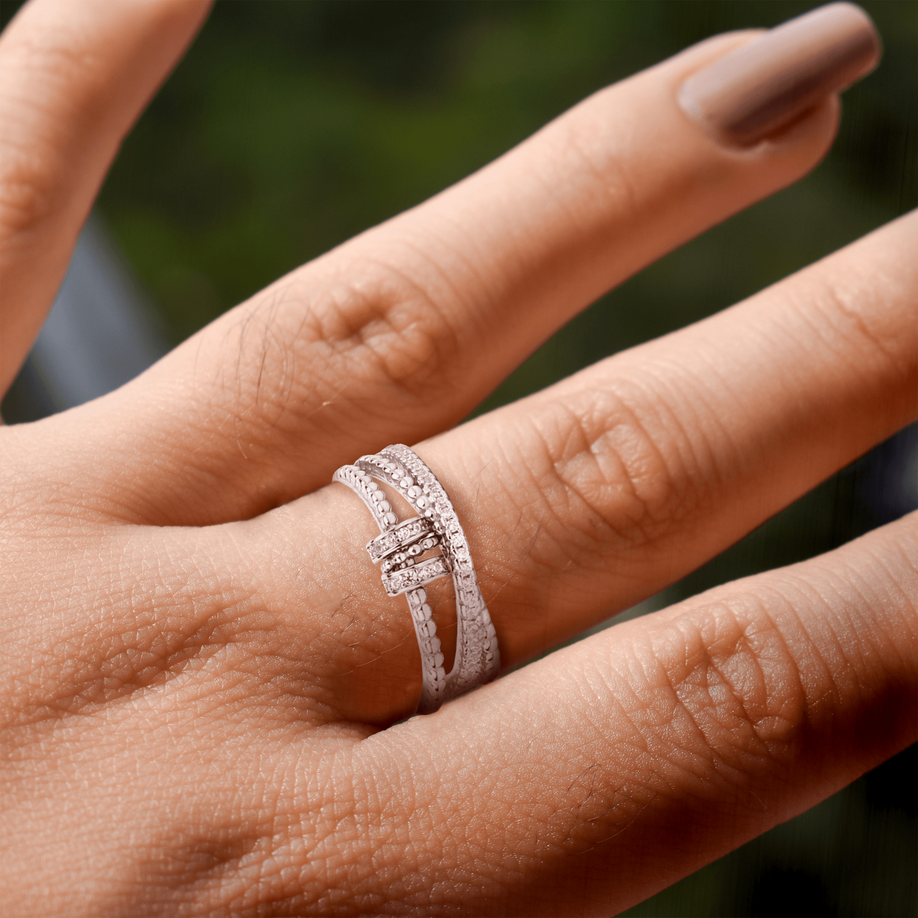 愛しい娘へ | 不安を解消 | 925S フィジェットリング