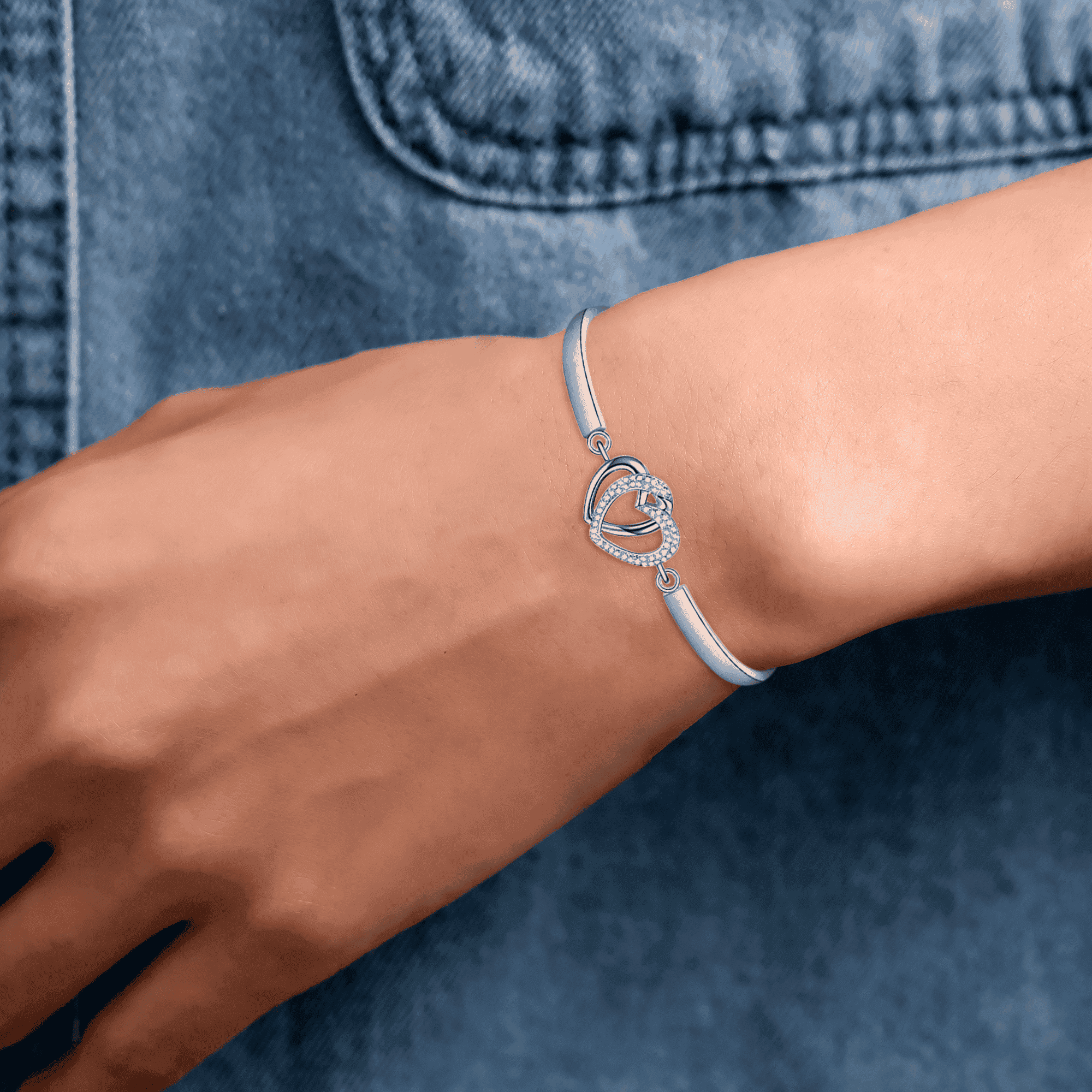 お孫さんへ | いつも私の心をあなたに | 925S ブレスレット