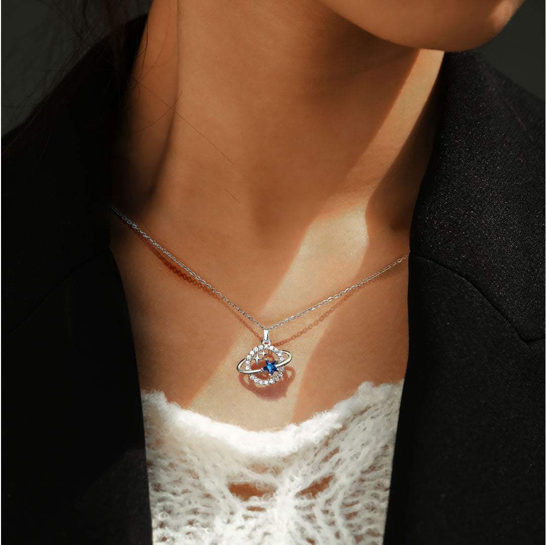 Daughter & Granddaughter | Special Star | 925 Silver Necklace-Awareness Avenue-gift: All,gift: Granddaughter,necklace: All,necklace: Granddaughter