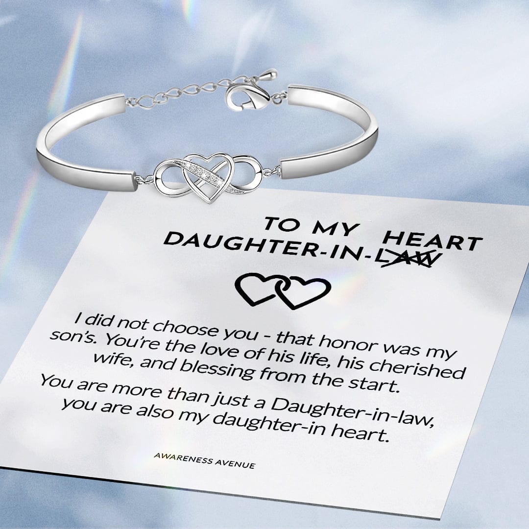 義理の娘へ | あなたは心の娘 | 無限ハートブレスレット