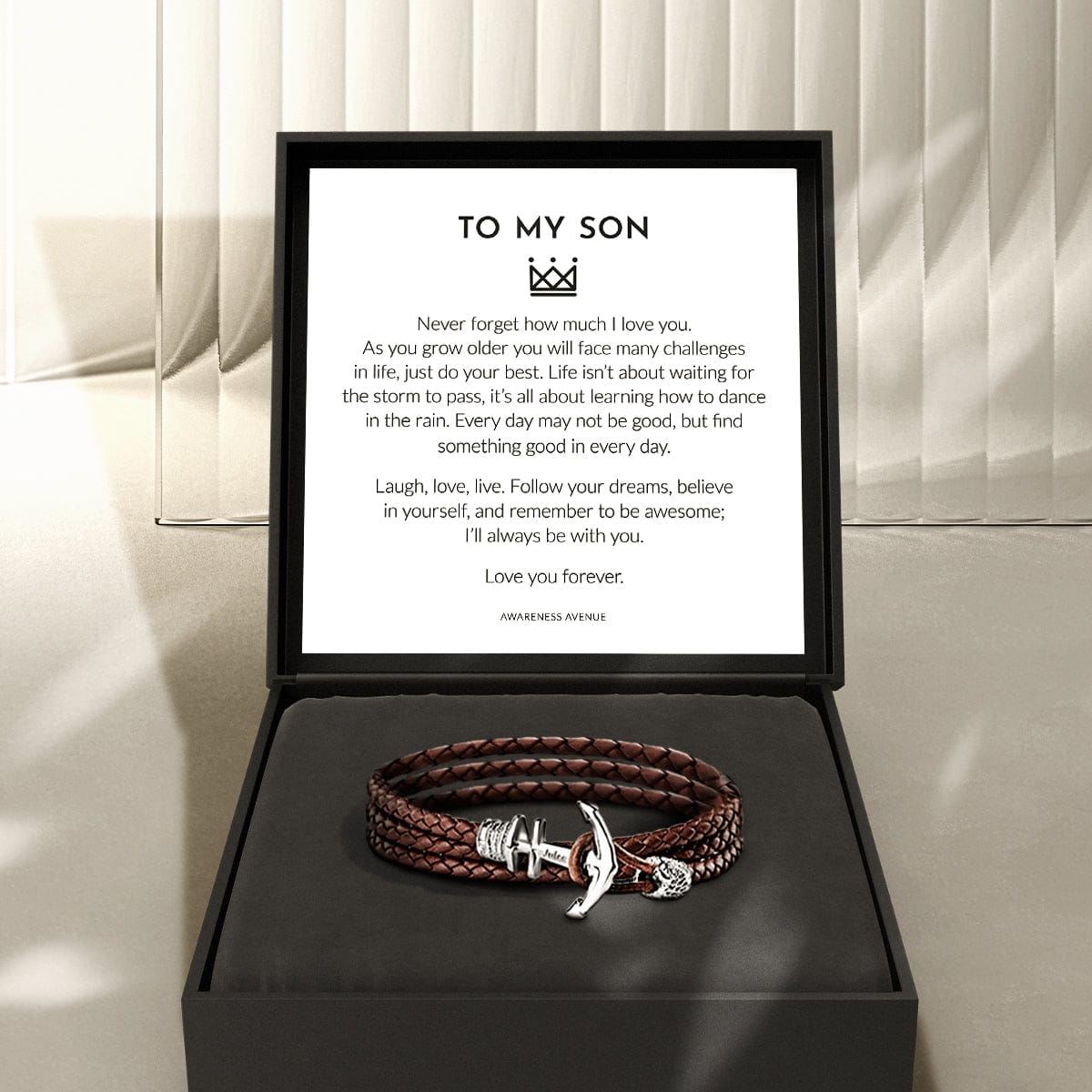 息子へ | 永遠に愛してる | アンカーブレスレット