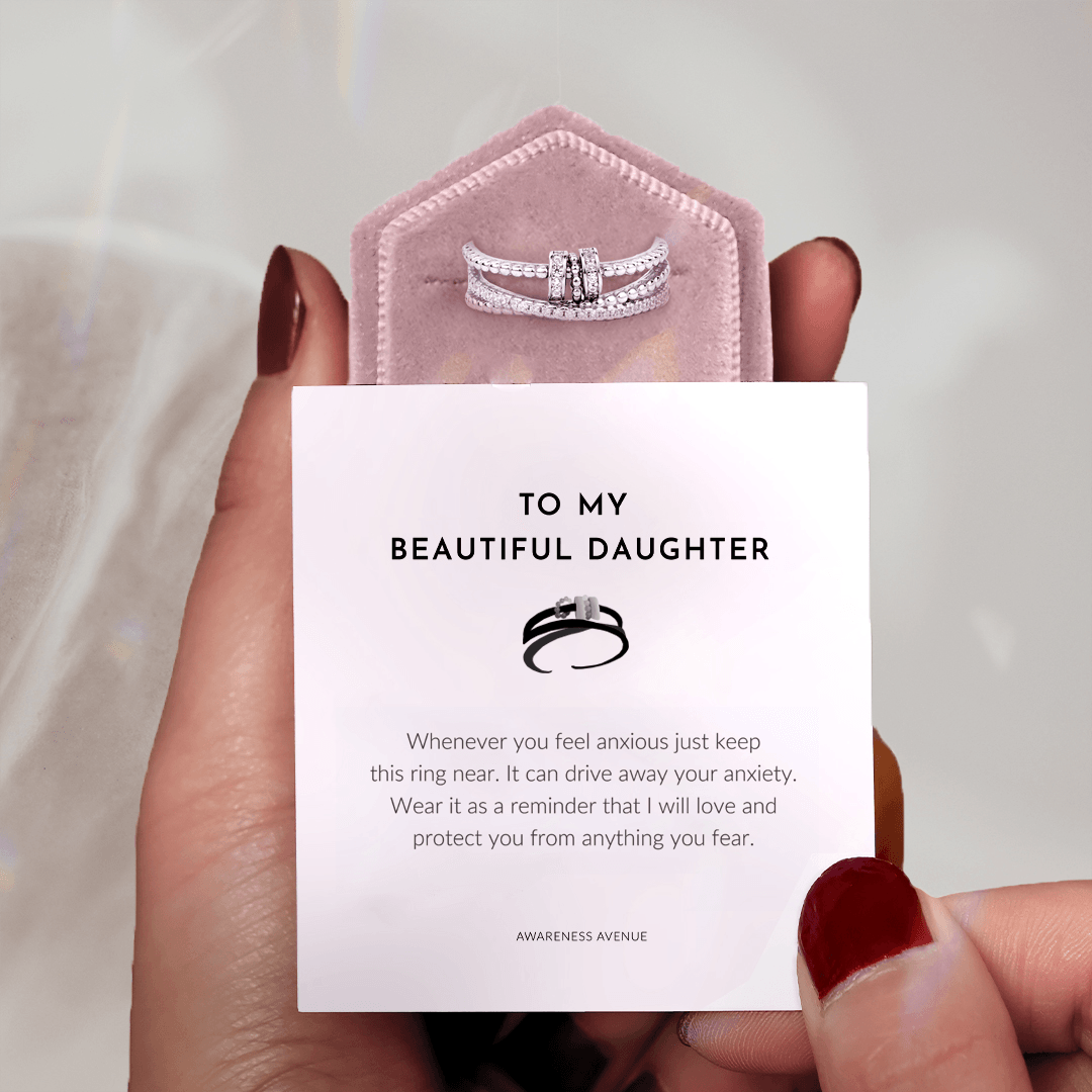 愛しい娘へ | 不安を解消 | 925S フィジェットリング