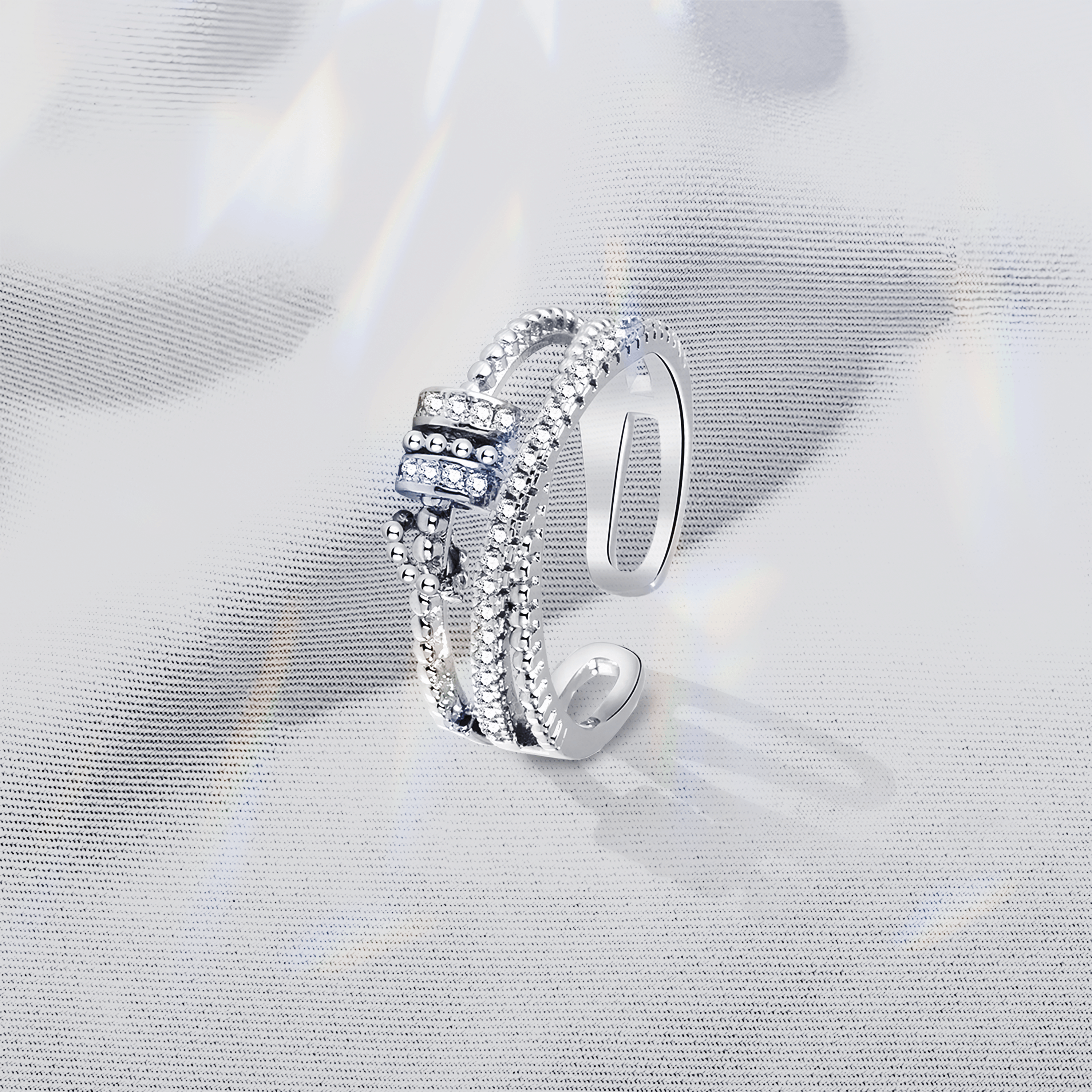 愛しい娘へ | 不安を解消 | 925S フィジェットリング