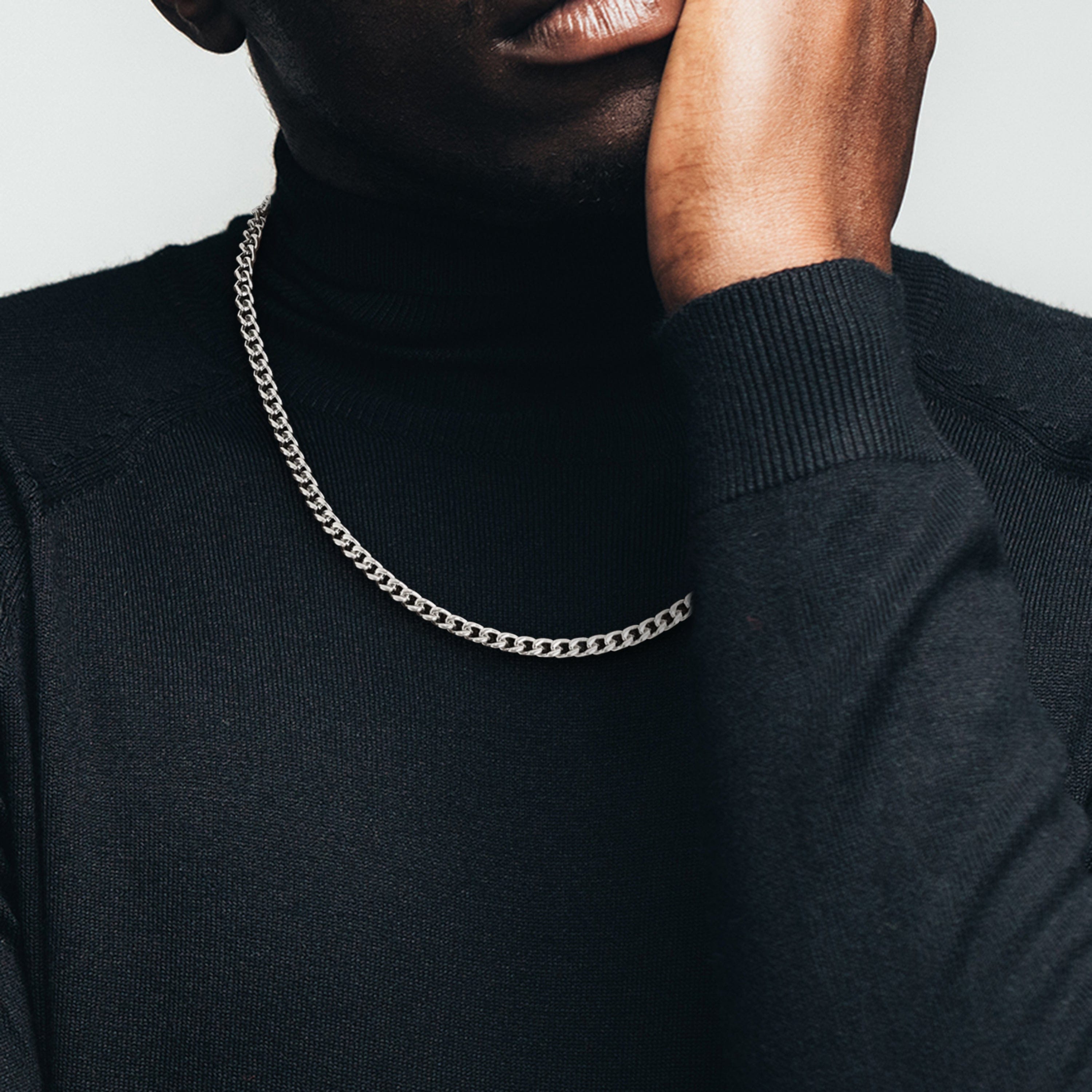 愛する人へ | 王冠を正して | キューバンリンクチェーンネックレス