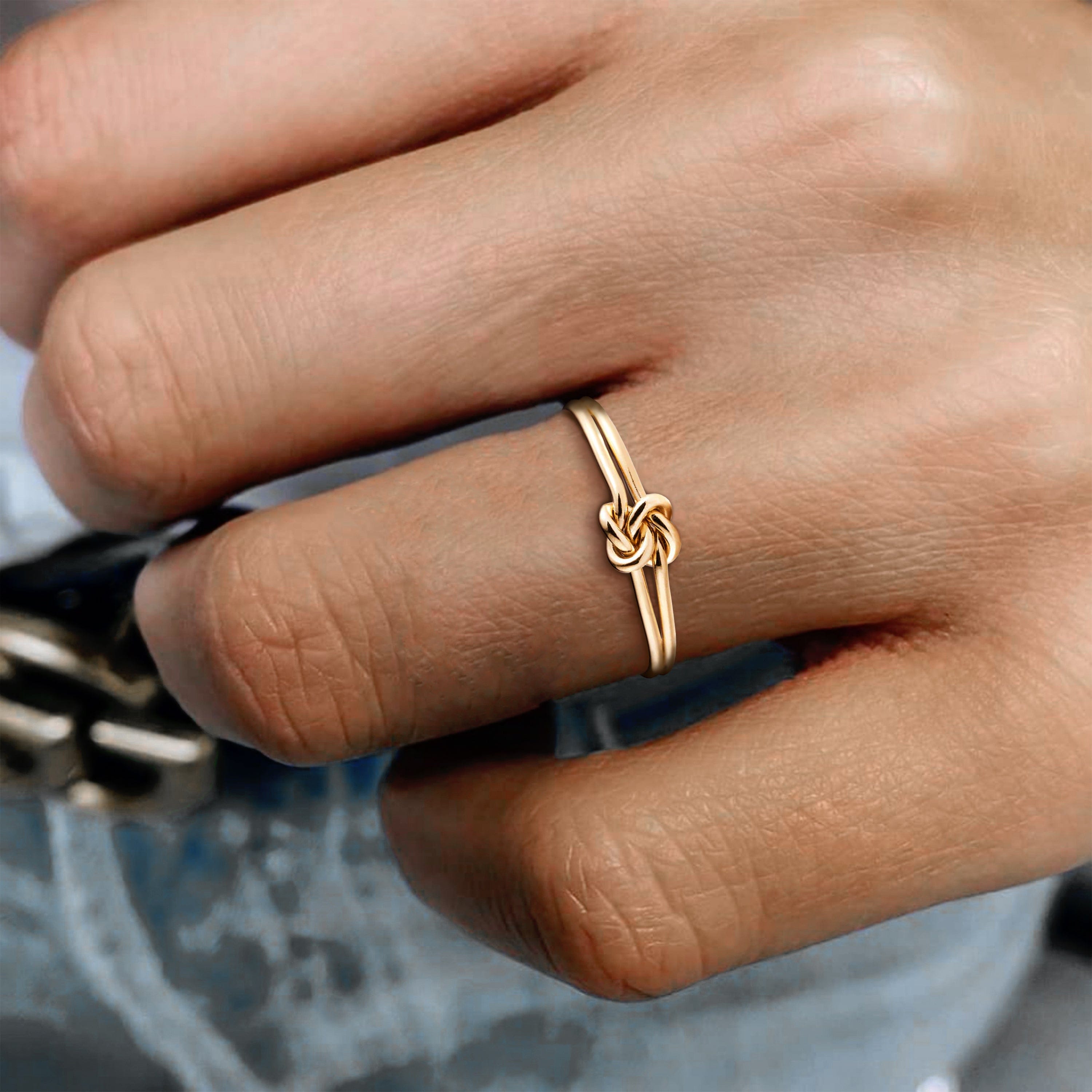 母 & 娘 | A Promise Knot | 14Kゴールドリング