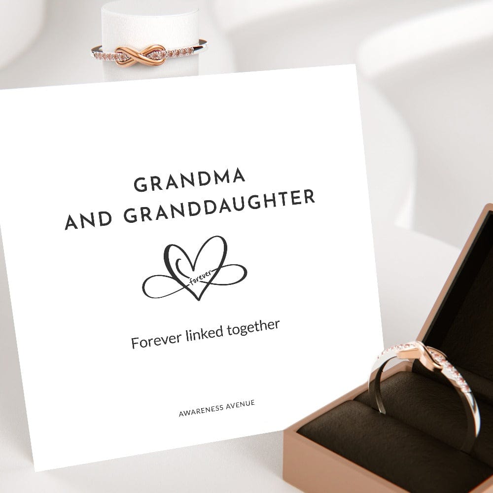 Granddaughter Jewelry Set 'Forever Linked Together'
