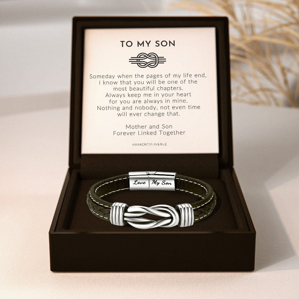 母 & 息子 | 永遠の絆 | レザーブレスレット
