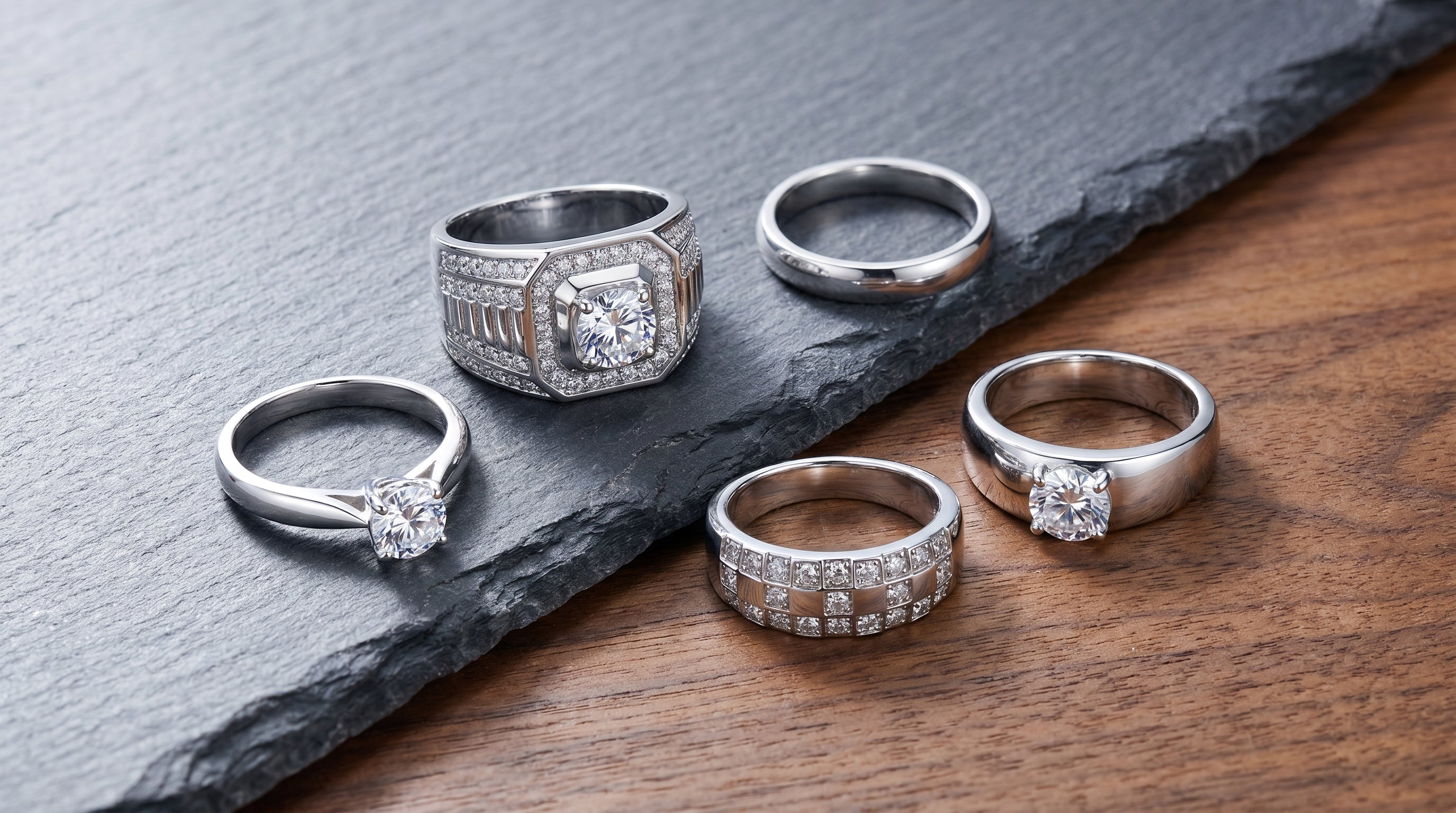 cheap mens wedding bands - hero image