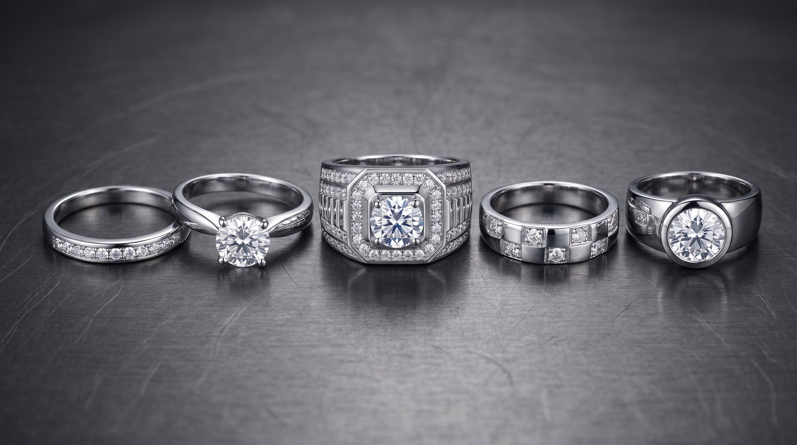 men's diamond ring 1 carat - hero image