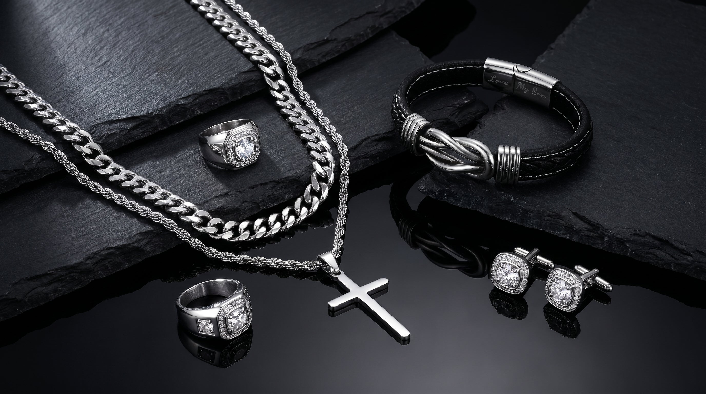 men's jewelry sets - hero image