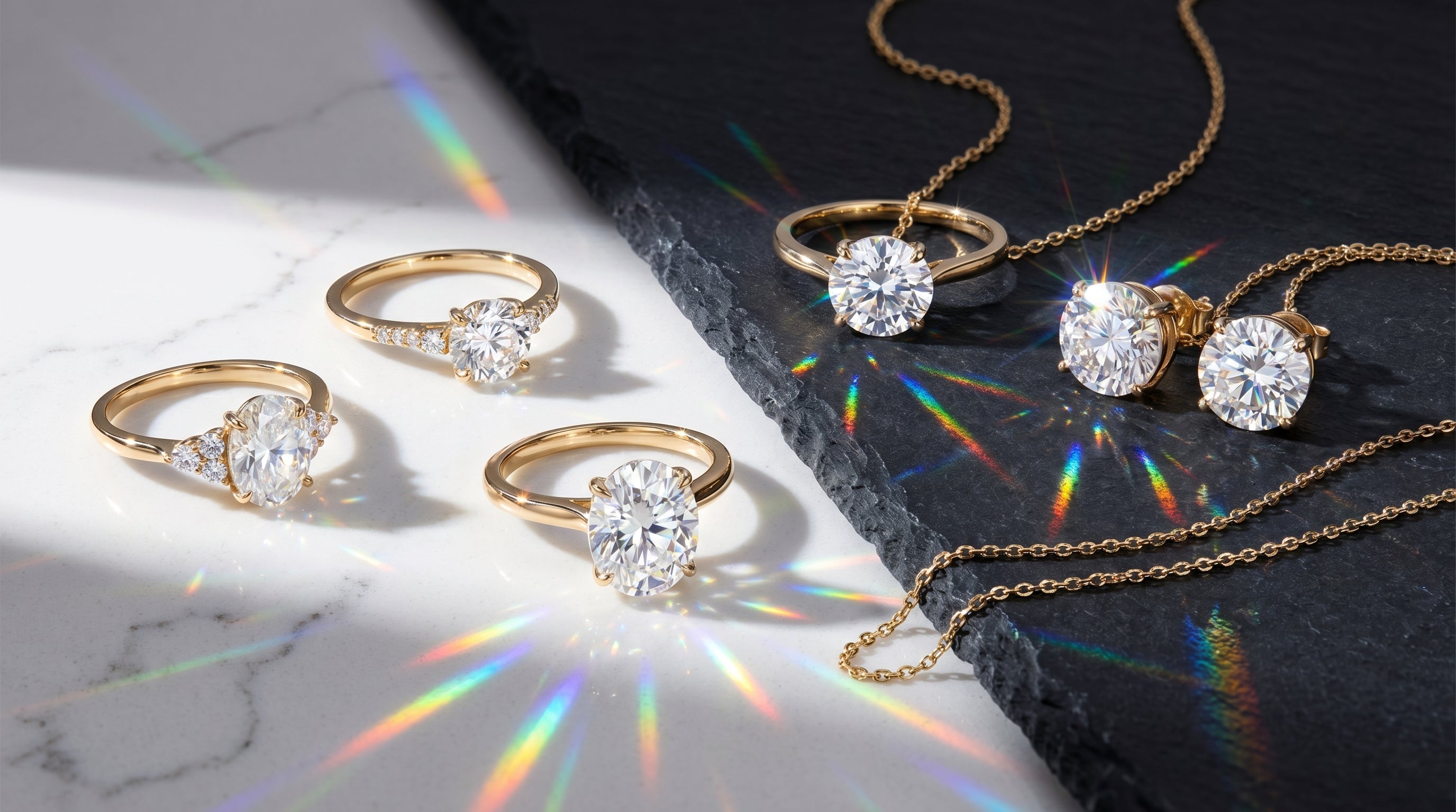 moissanite vs zirconia - hero image