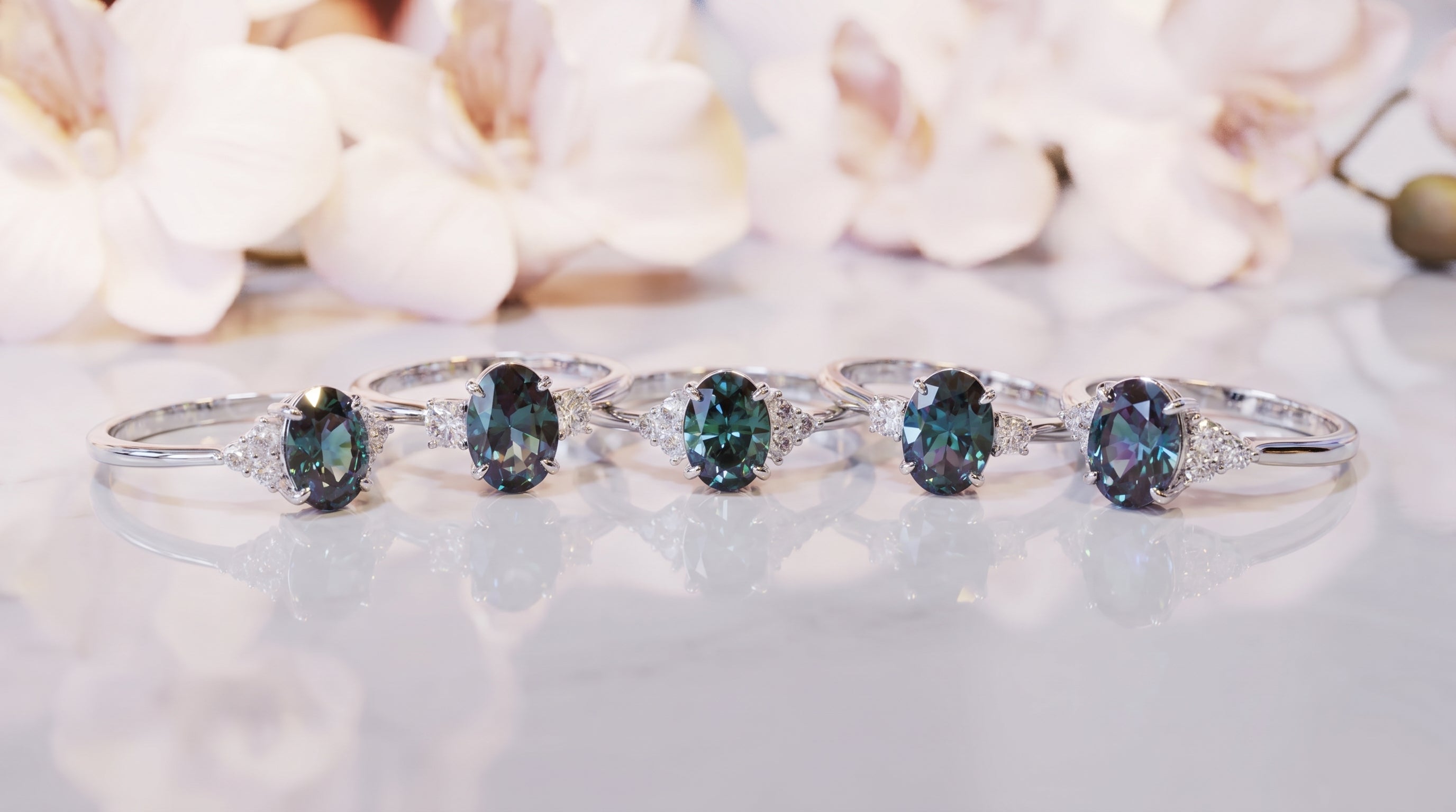natural alexandrite rings for sale - hero image