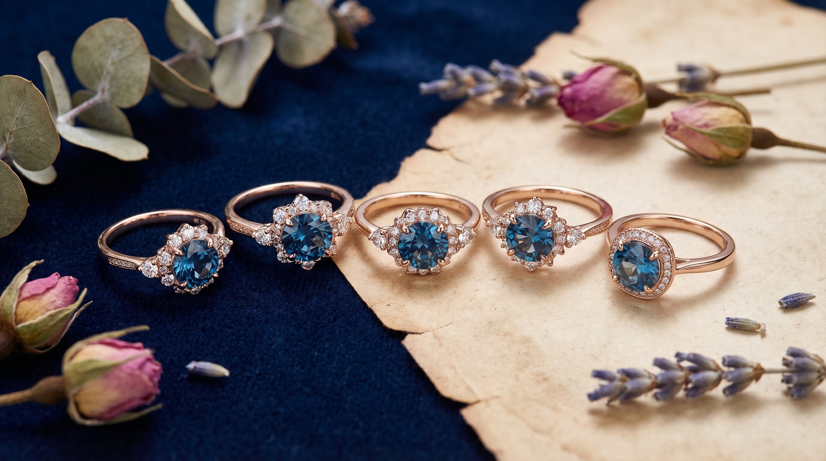 sapphire engagement rings meaning - hero image