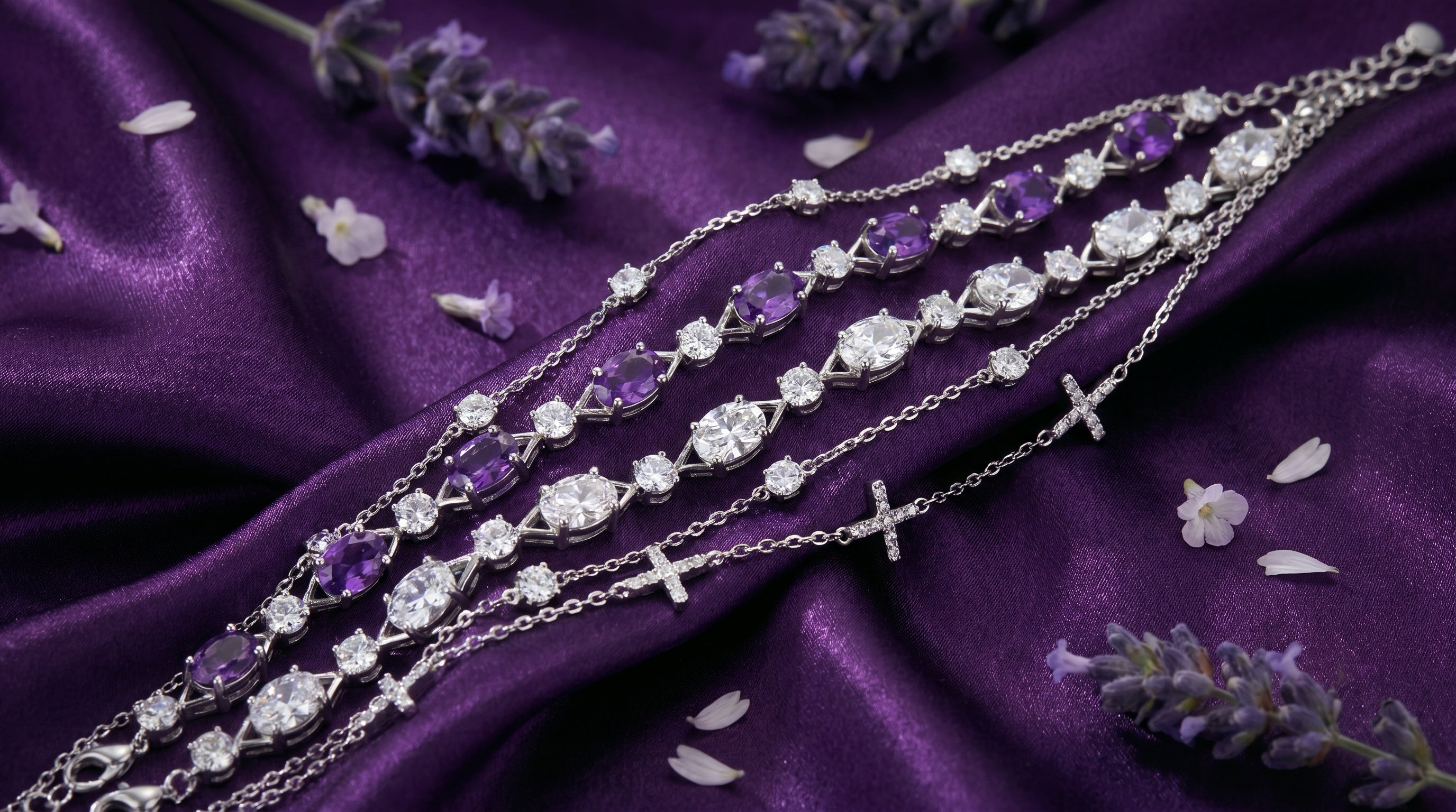 two birthstone bracelet - hero image