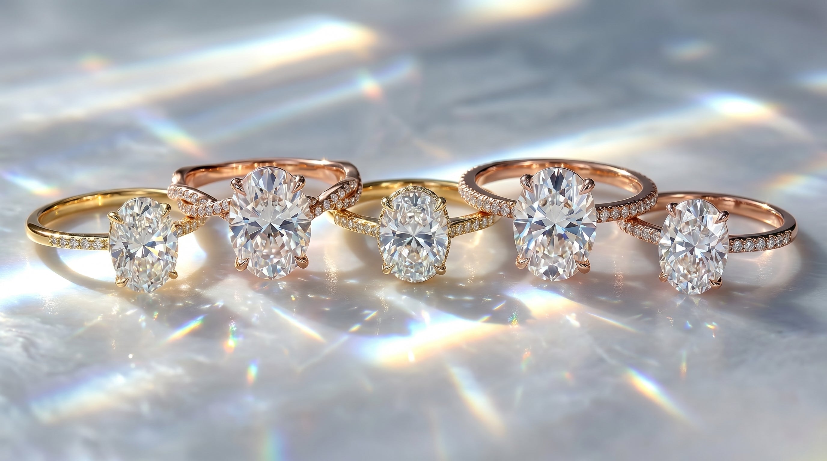vrai engagement rings - hero image