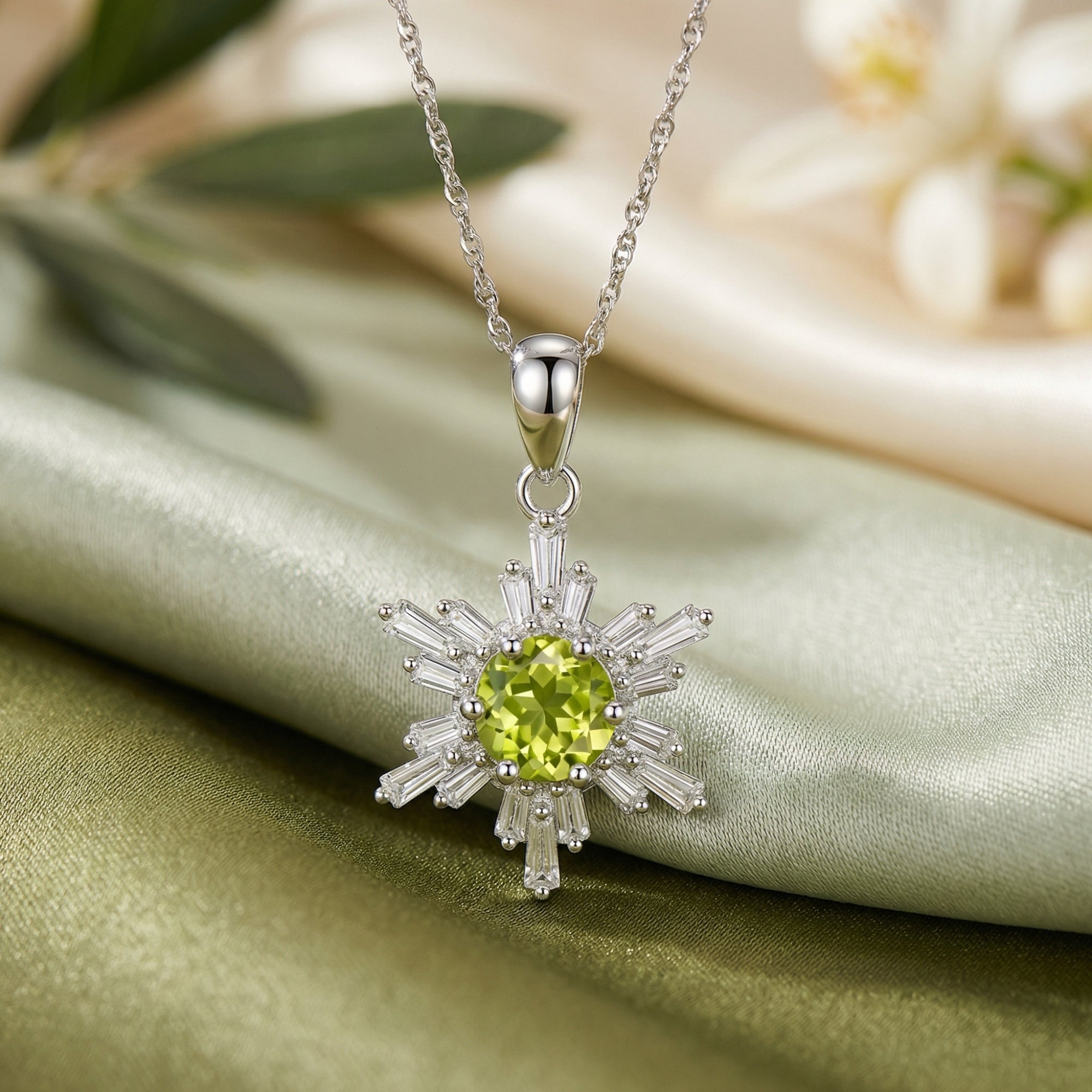 The Elina Pendant - S925 Sterling Silver