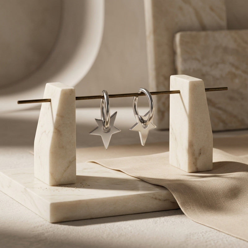 The Astra Hoop Earrings