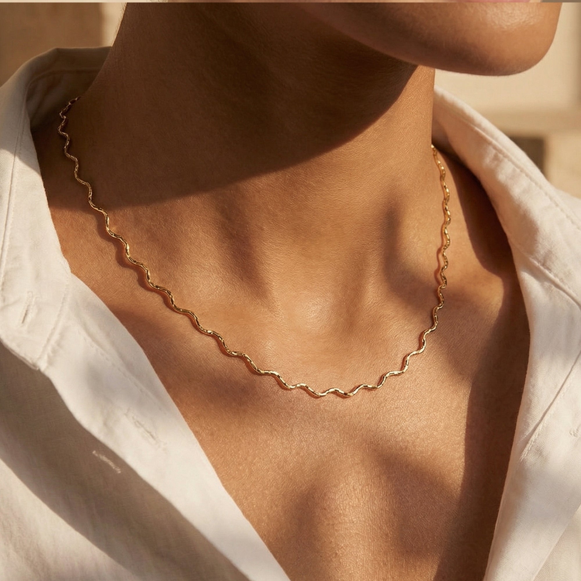 The Riviera Wave Necklace