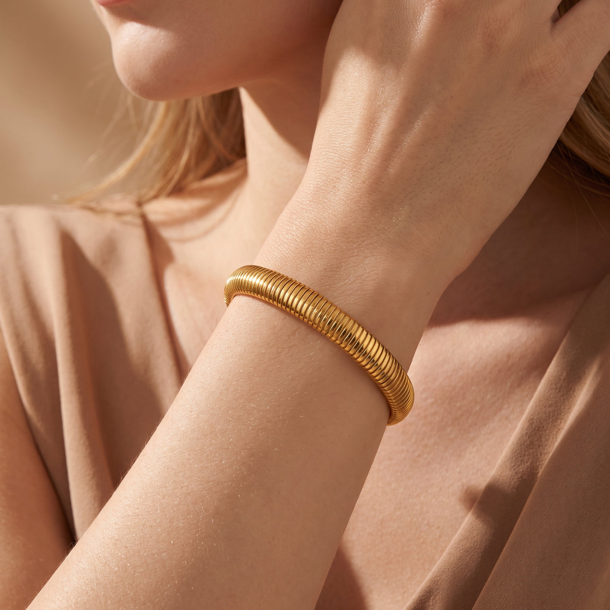 The Ribbed Tubogas Bracelet