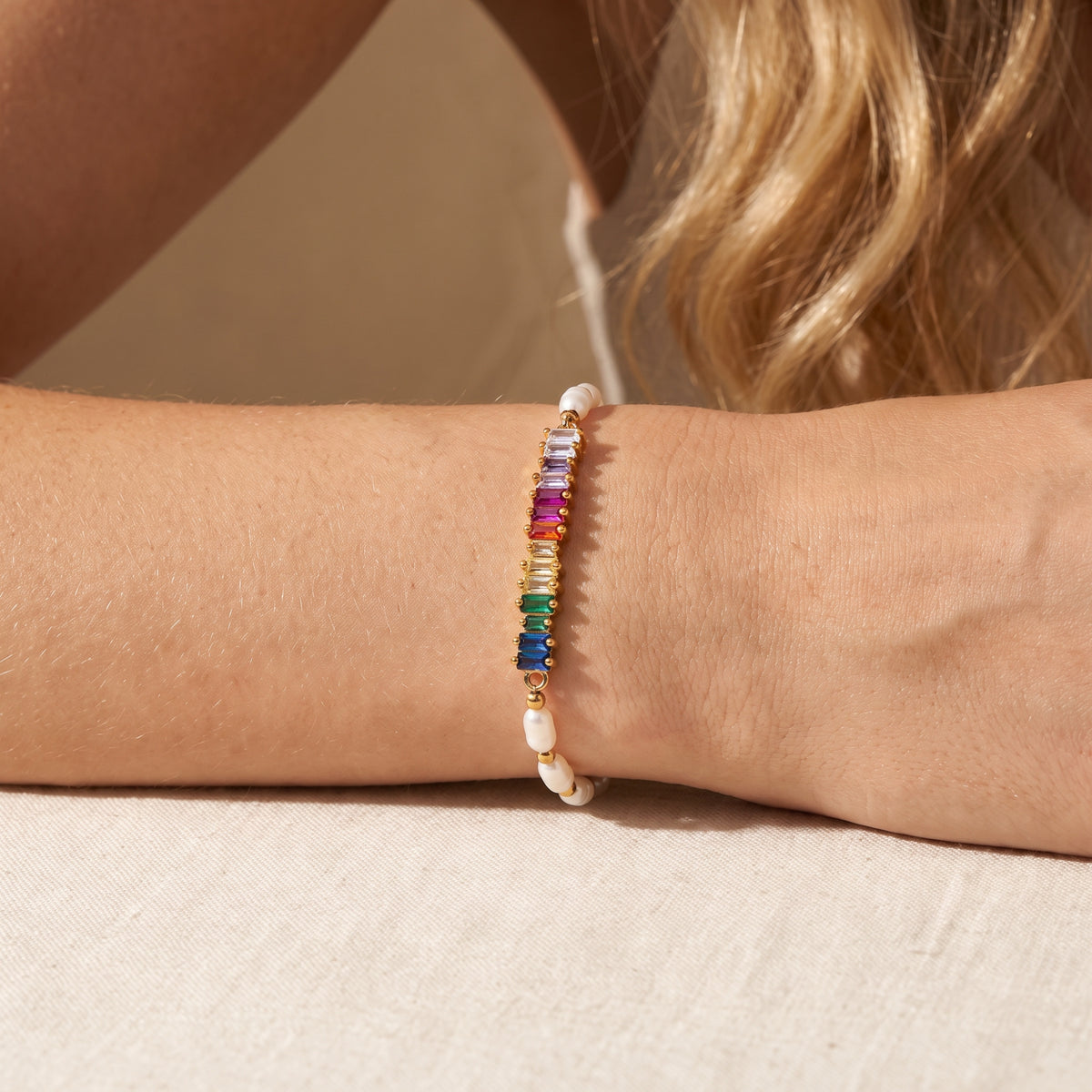 Das Stabarmband „Prism Baguette“