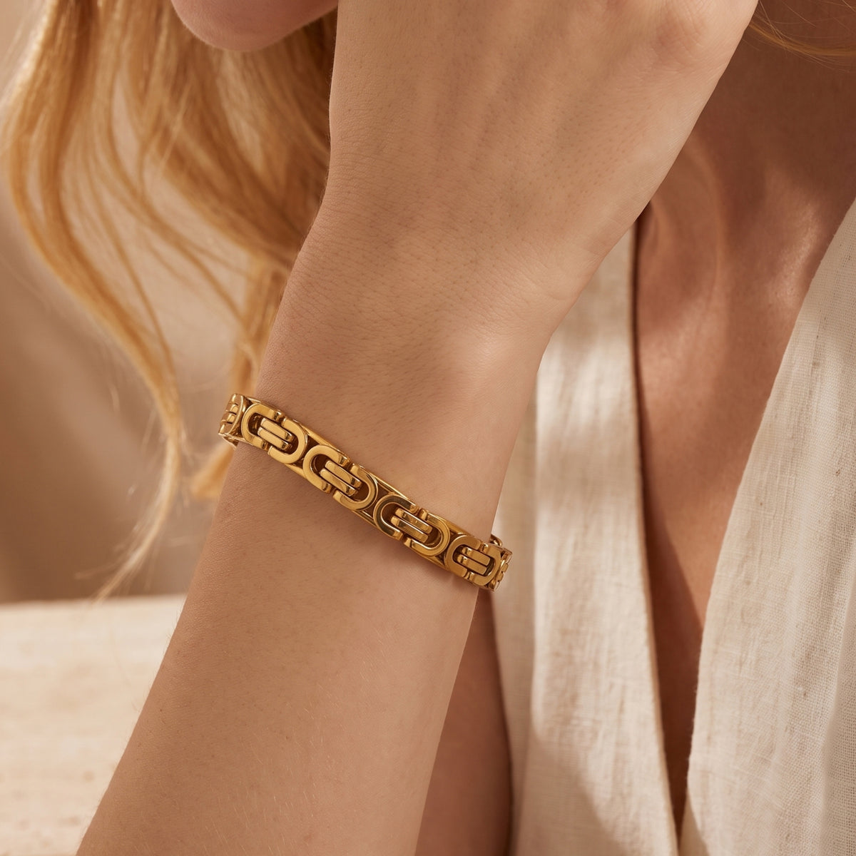 La pulsera de eslabones Imperial