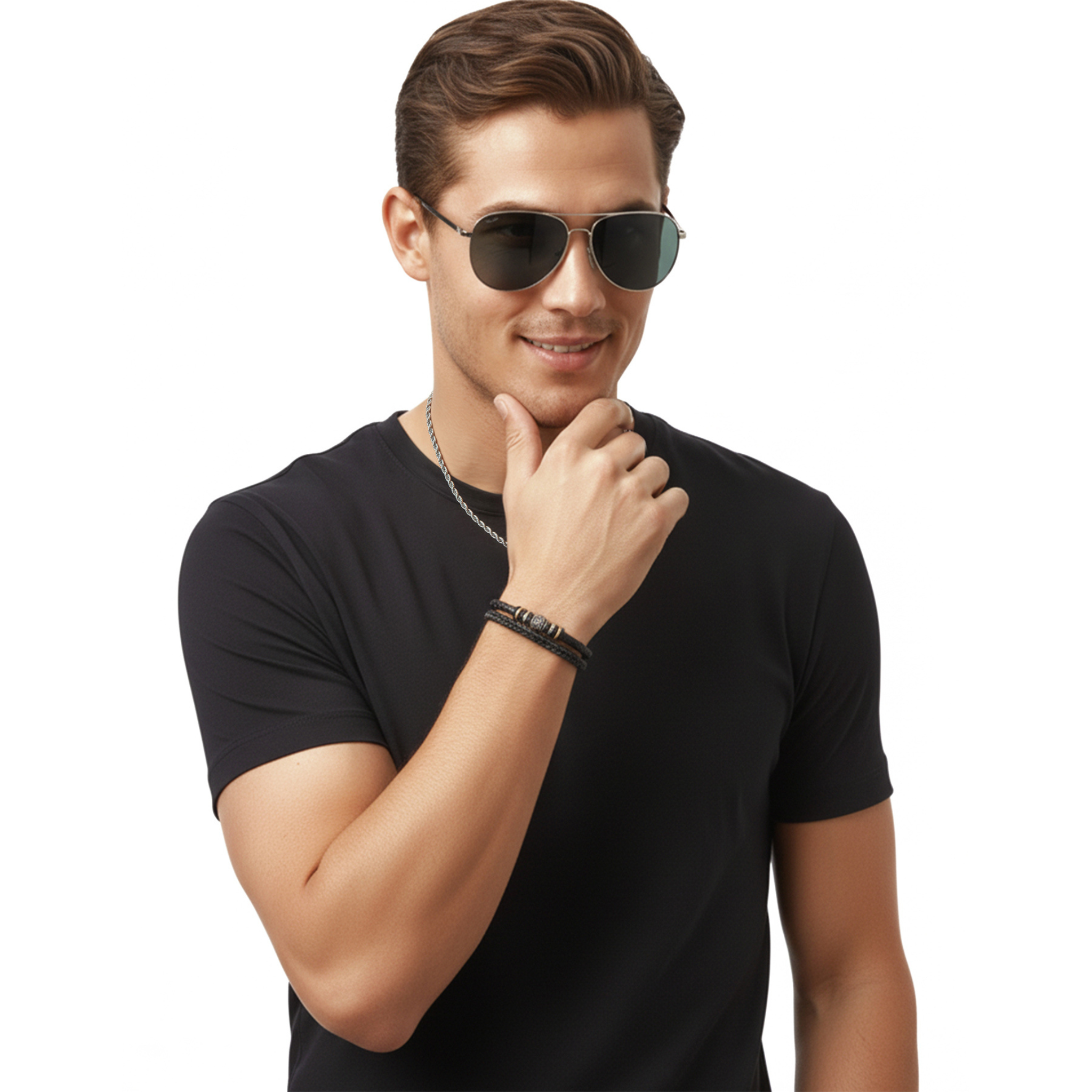 To My Grandson - Silver - View 6