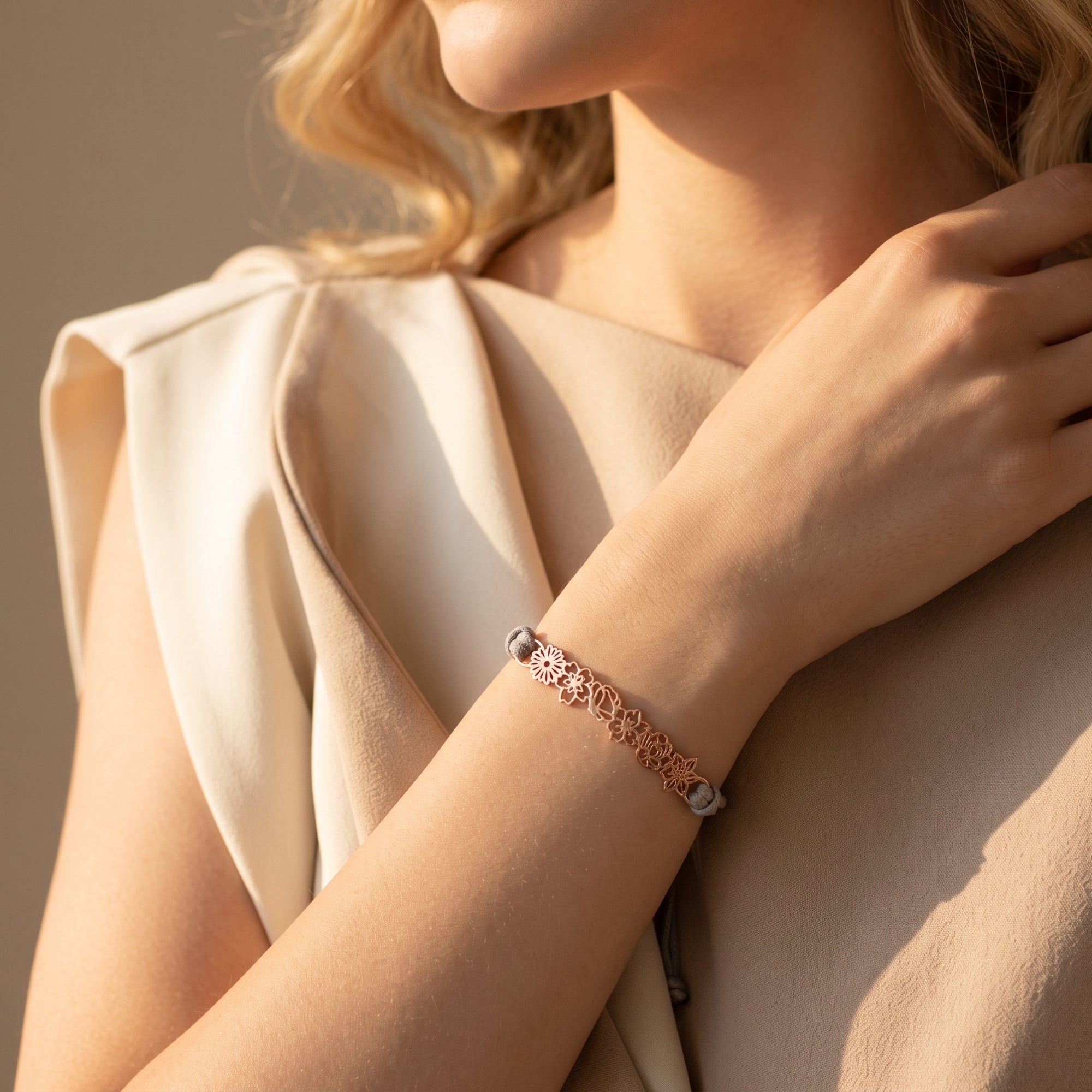 Le bracelet Bouquet de fleurs