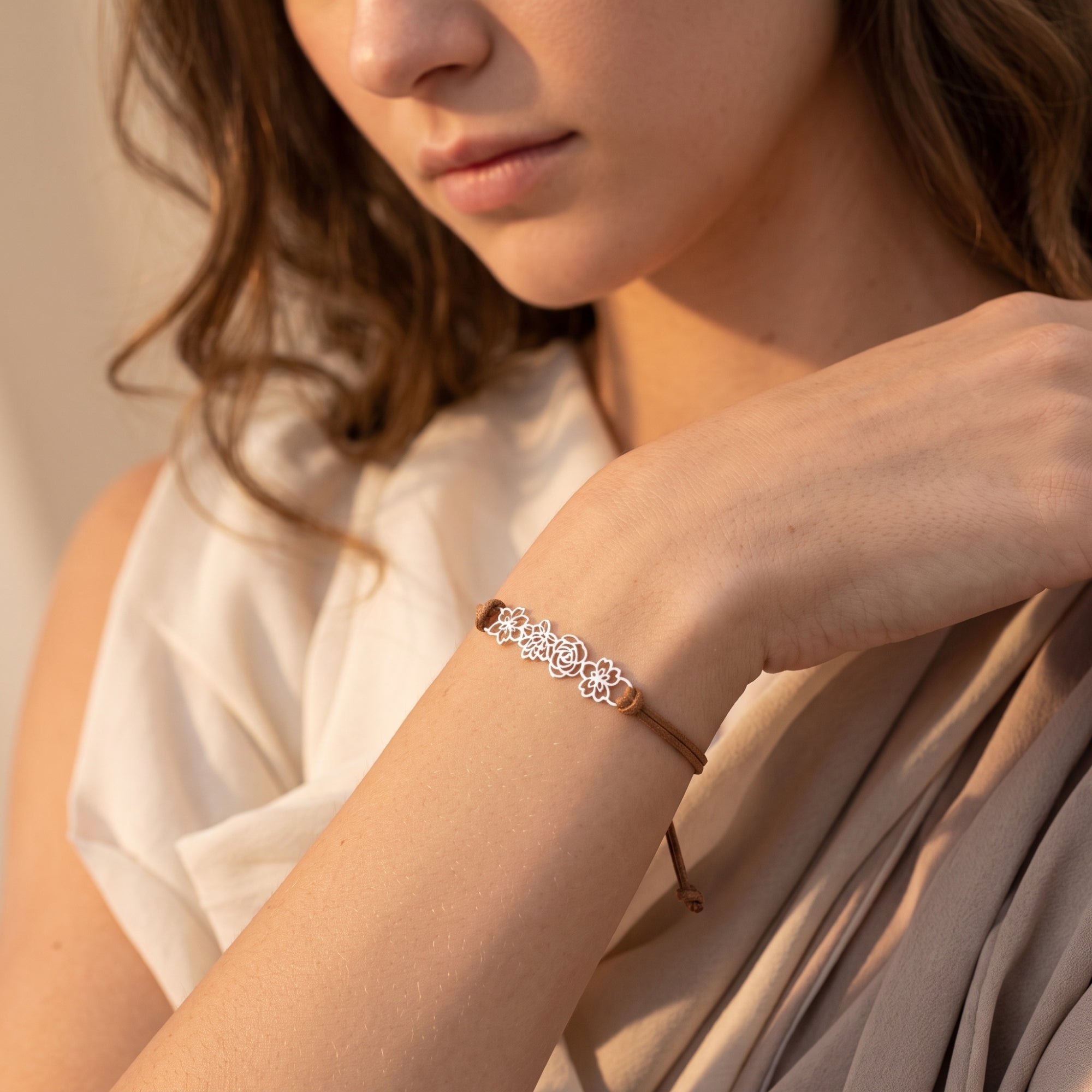 Le bracelet Bouquet de fleurs