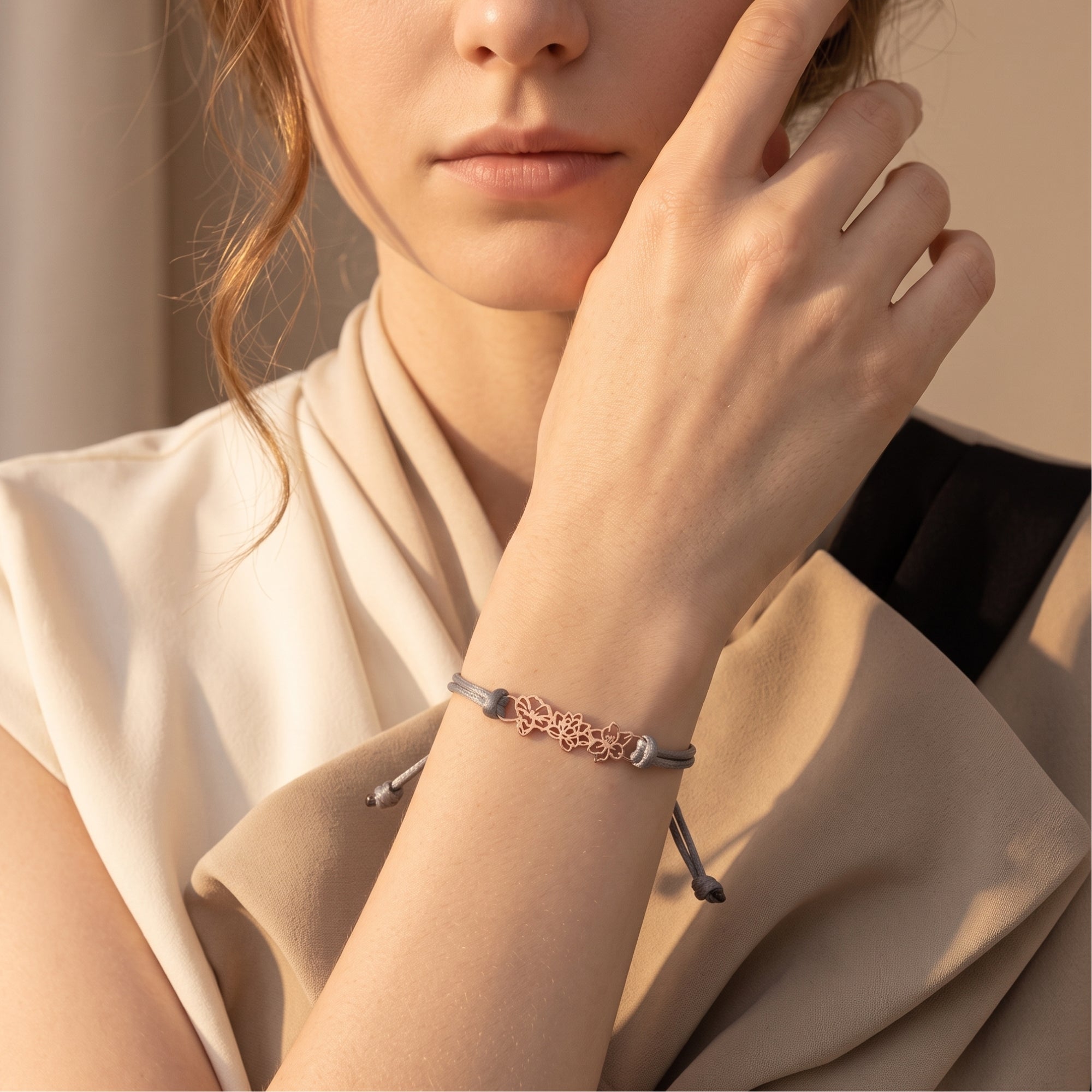 Le bracelet Bouquet de fleurs