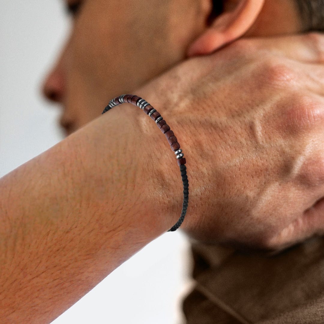Bracelet Morse Code 'Je t'aime' pour Homme
