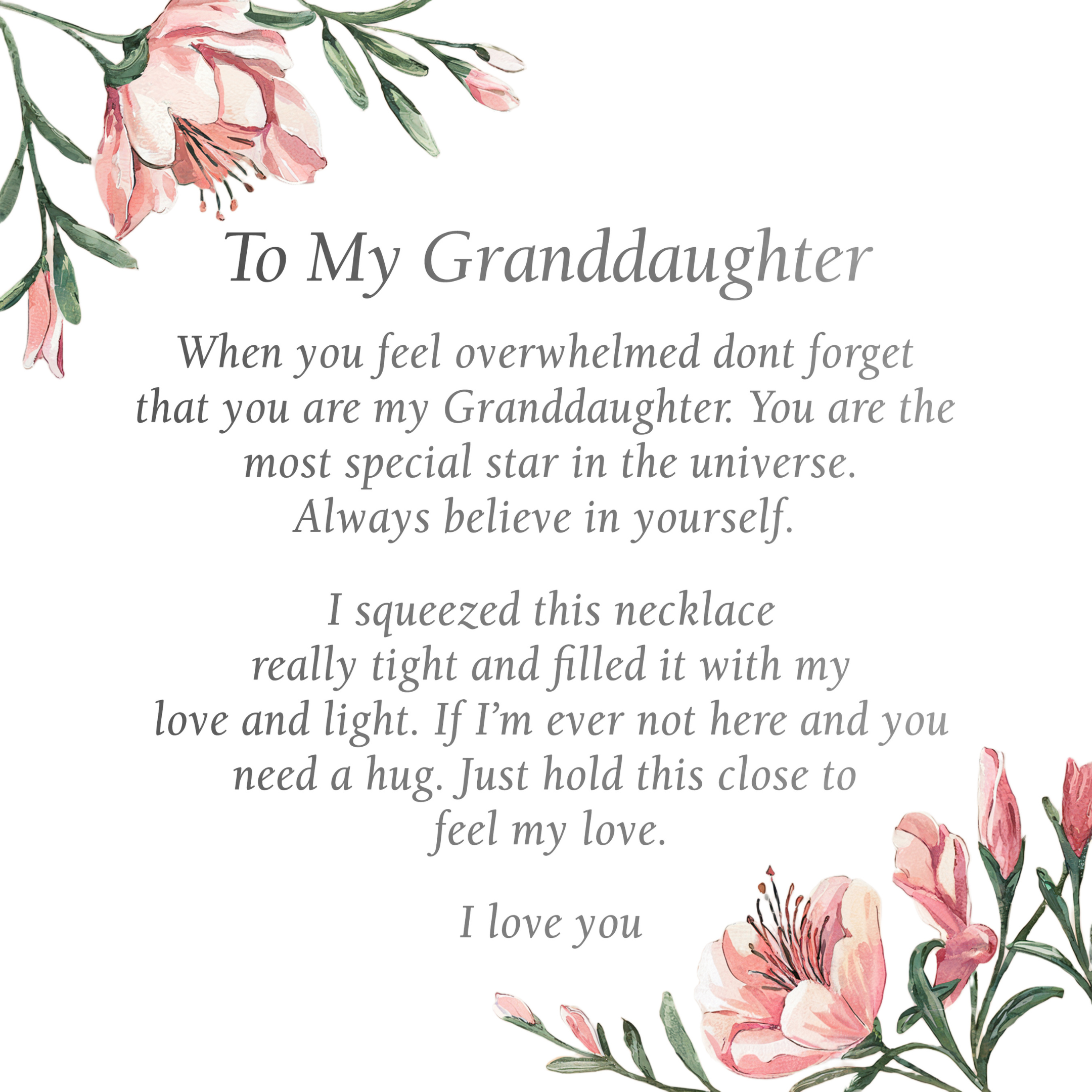 To My Granddaughter | The Celestial Star Gift Bundle