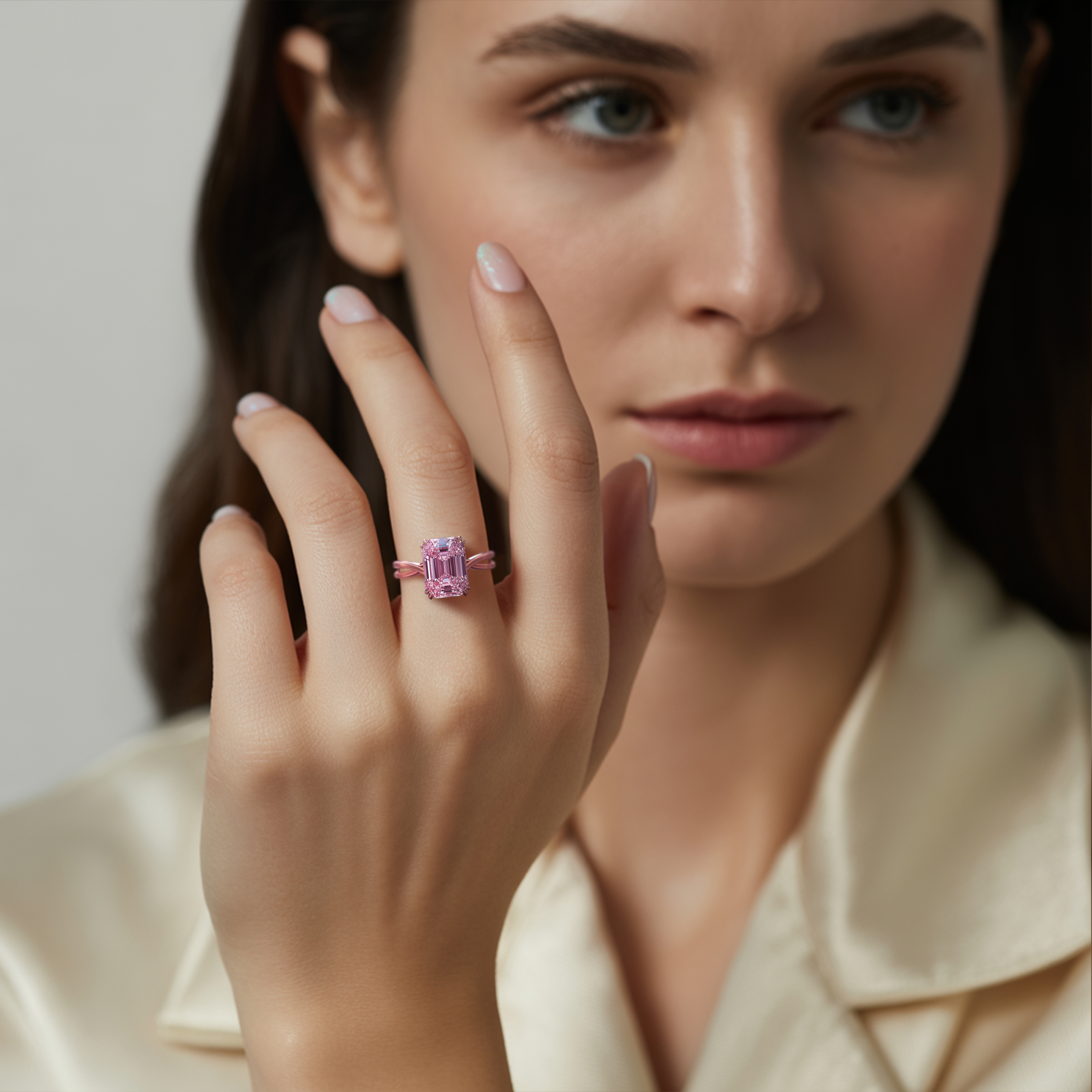 La Camilla - Bague Moissanite Infini
