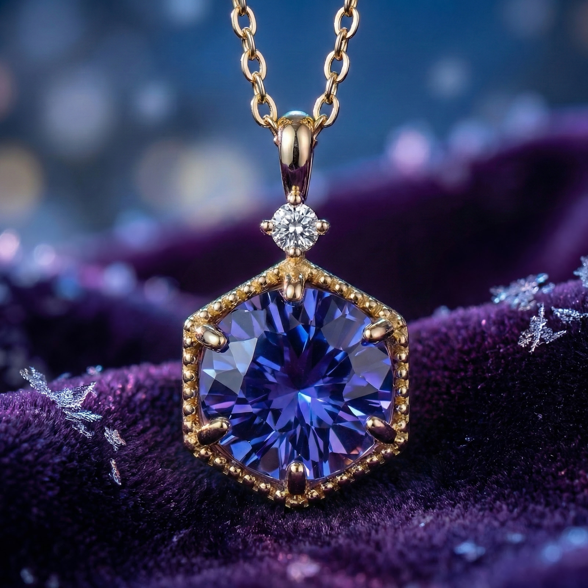 The Valerise Hex - 18K Gold Vermeil