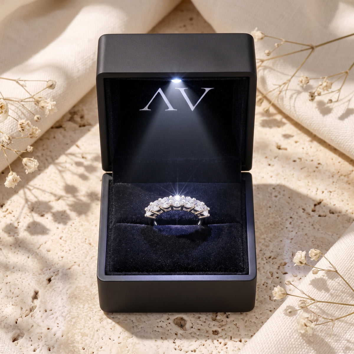YLQ4619-rings - Premium LED Gift Box Presentation